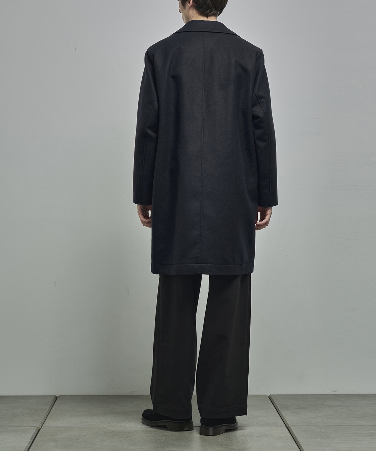 SUPER 160S DOUBLE SAXONY SEMI DOUBLE COAT ATON