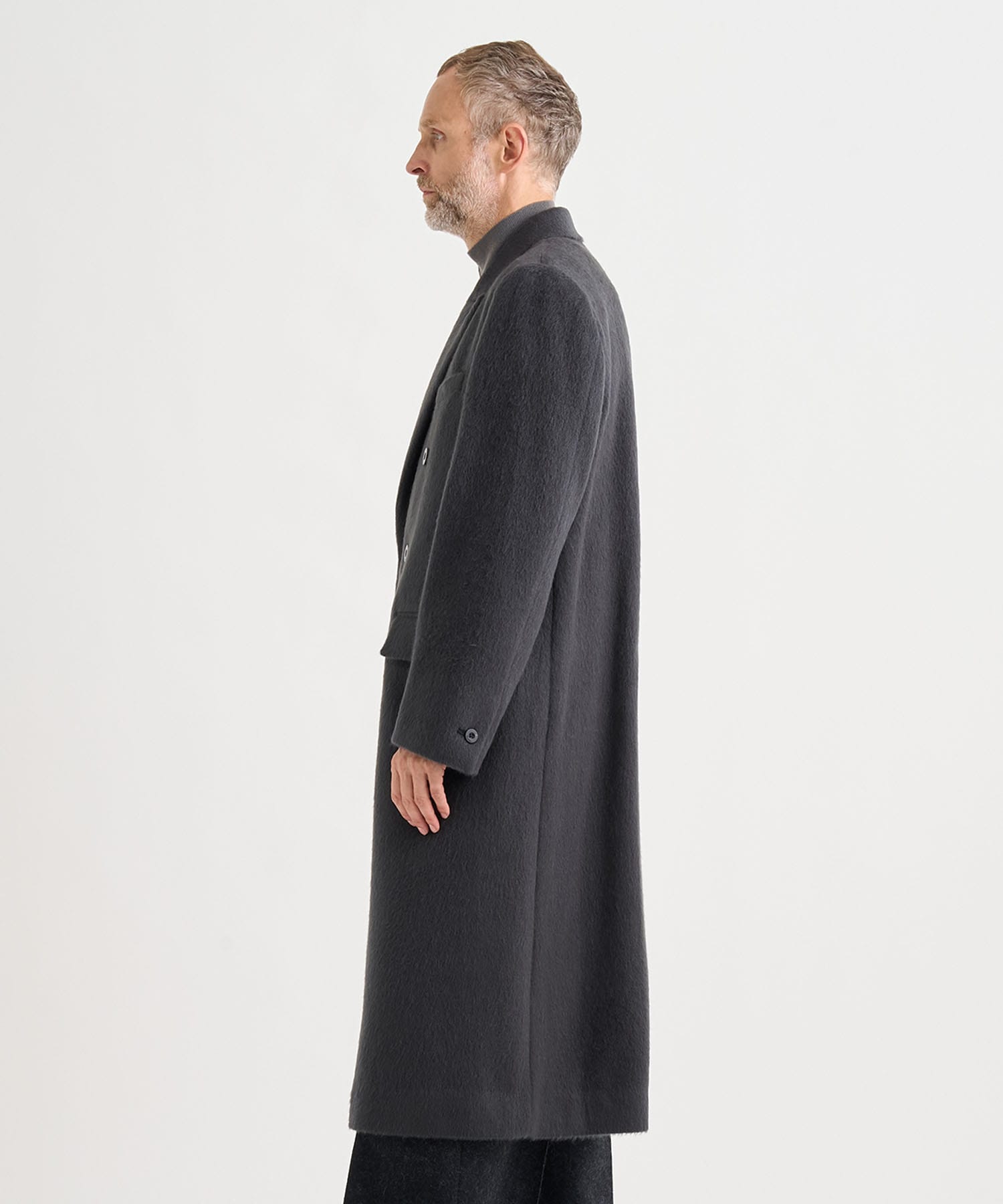 DOUBLE-BREASTED CHESTER COAT IRENISA