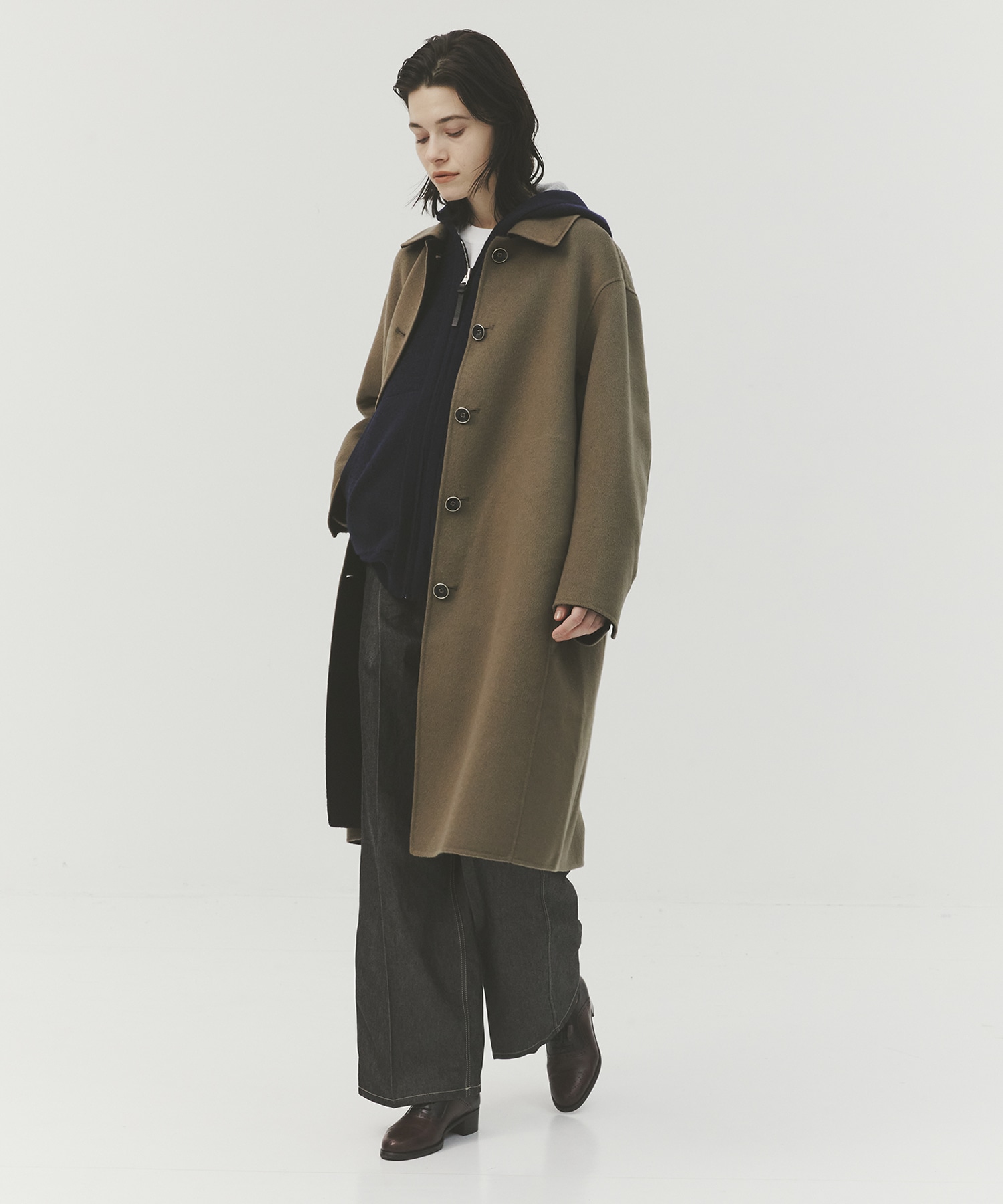 CASHMERE REVERSIBLE OVER COAT 