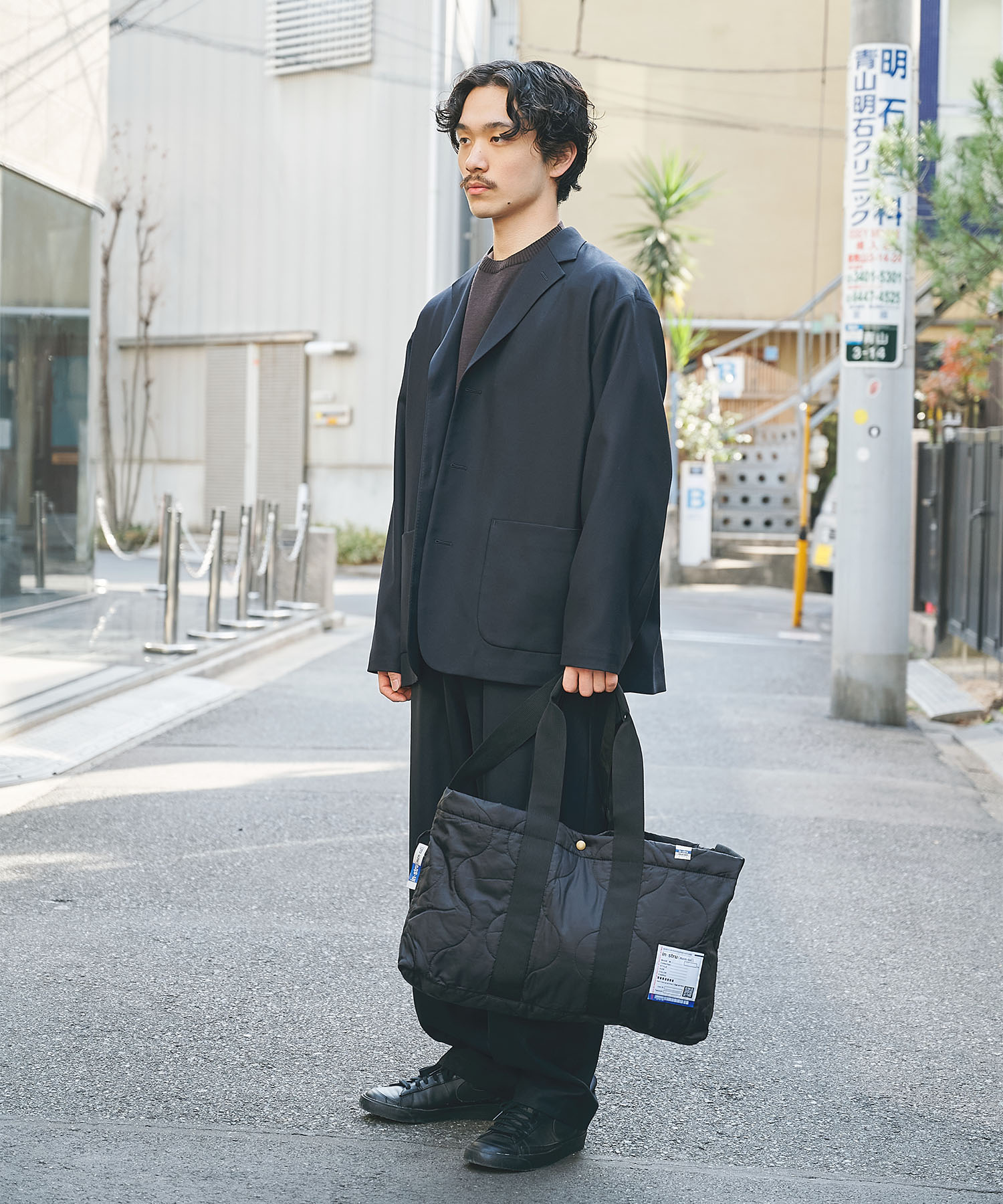 RIPSTOP QUILT 2WAY BAG Maison MIHARA YASUHIRO