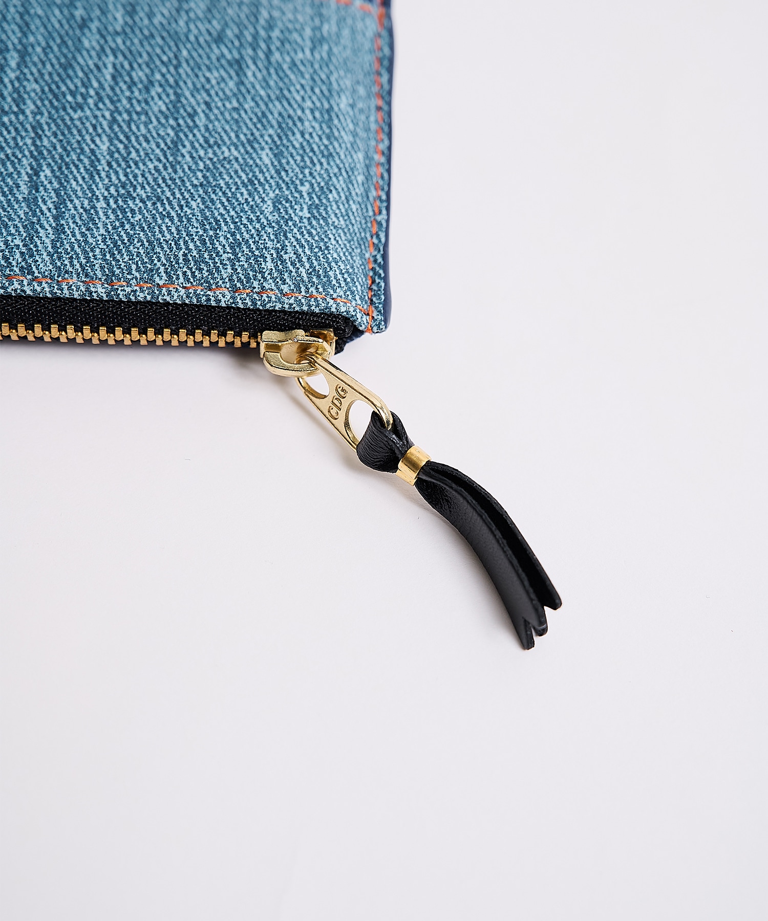 DENIM POCKET ZIP CASE Wallet Comme des Garcons