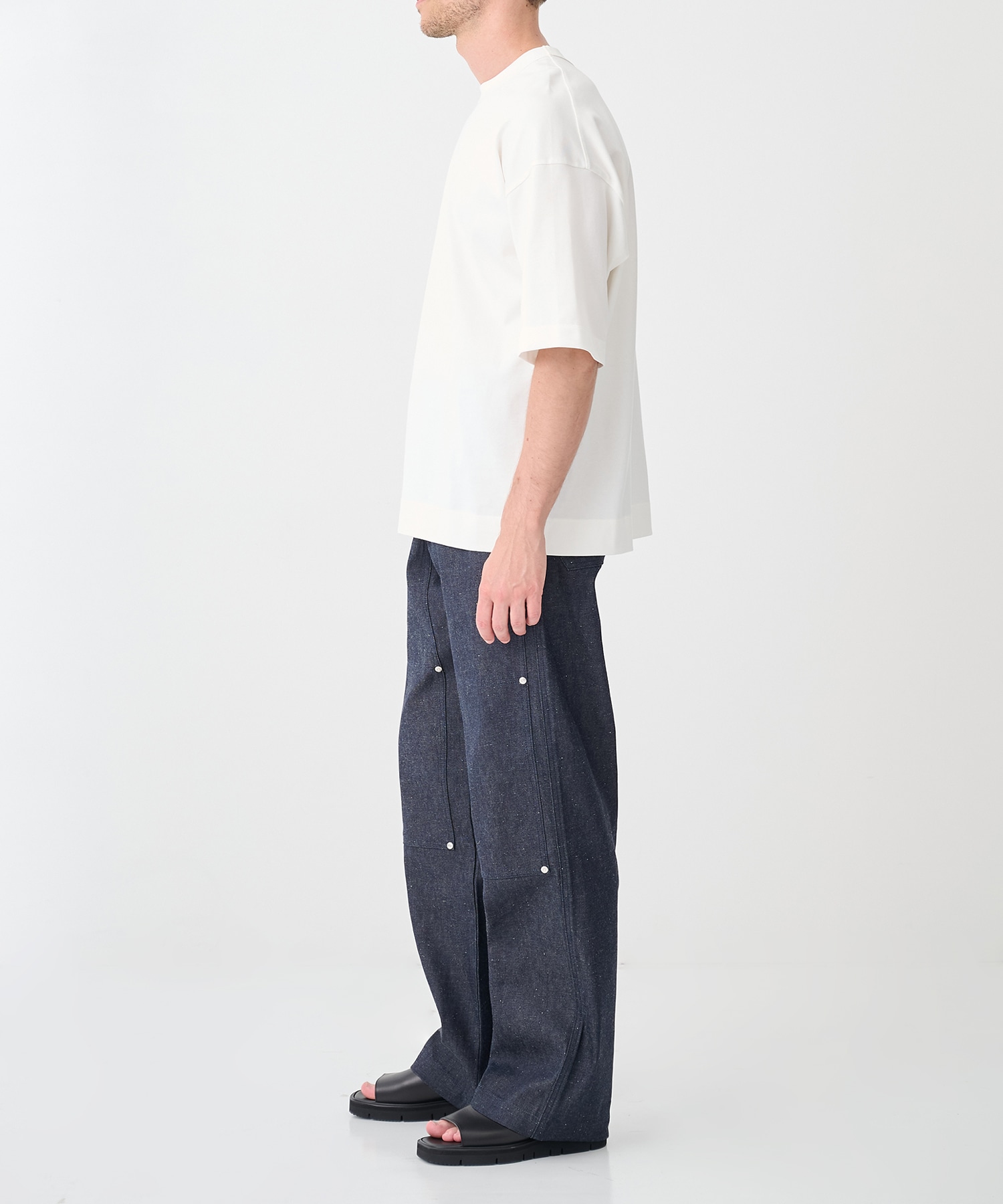 別注NEW CLASSIC WORK JEANS INDIGO LINEN TANAKA