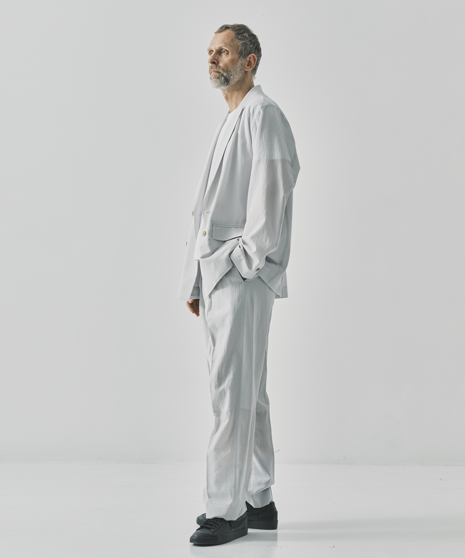 【イレニサ】別注ONE TUCKS STRAIGHT TROUSERS IRENISA