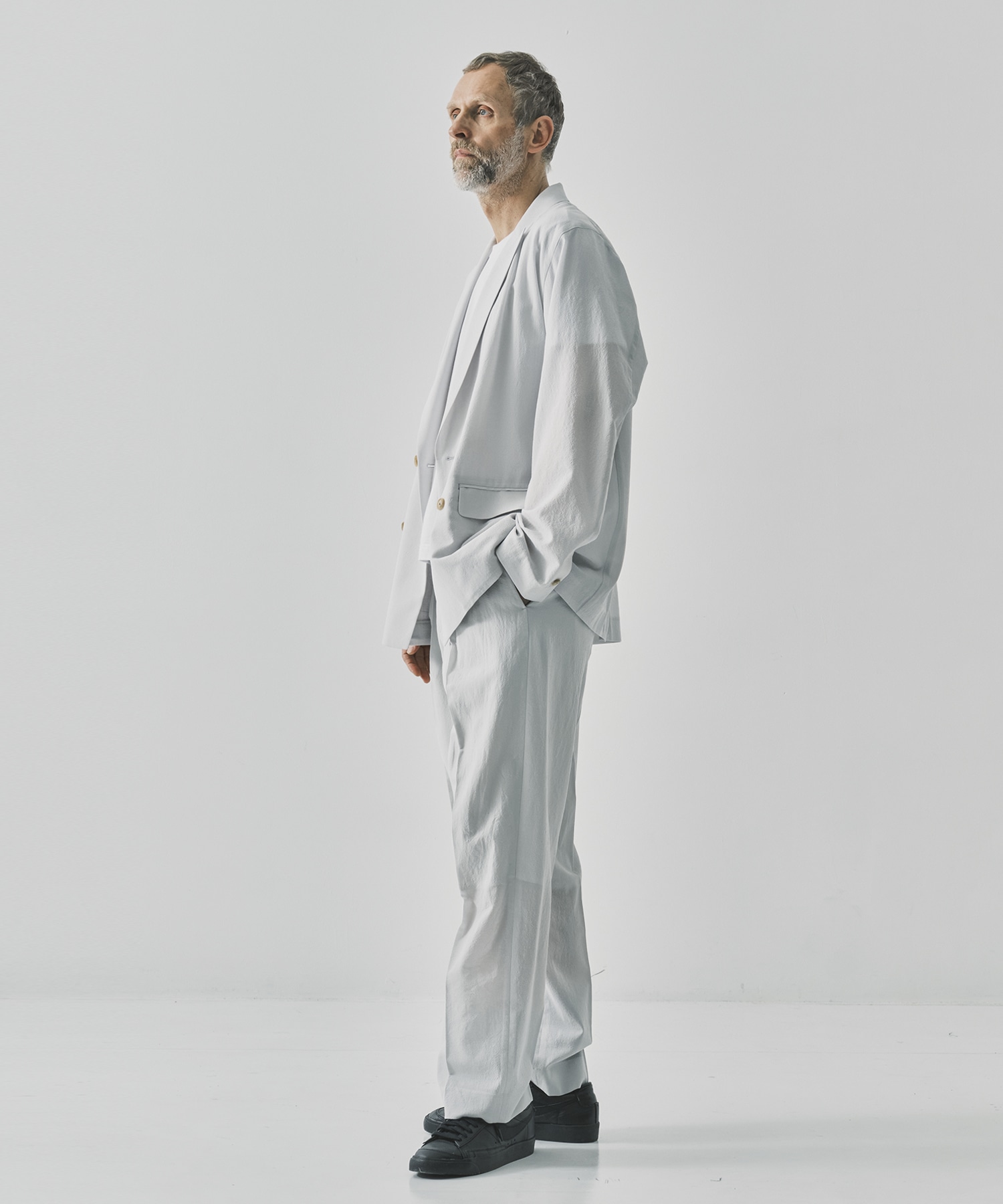【イレニサ】別注DOUBLE BLEASTED RELAX SHOULDER JACKET IRENISA