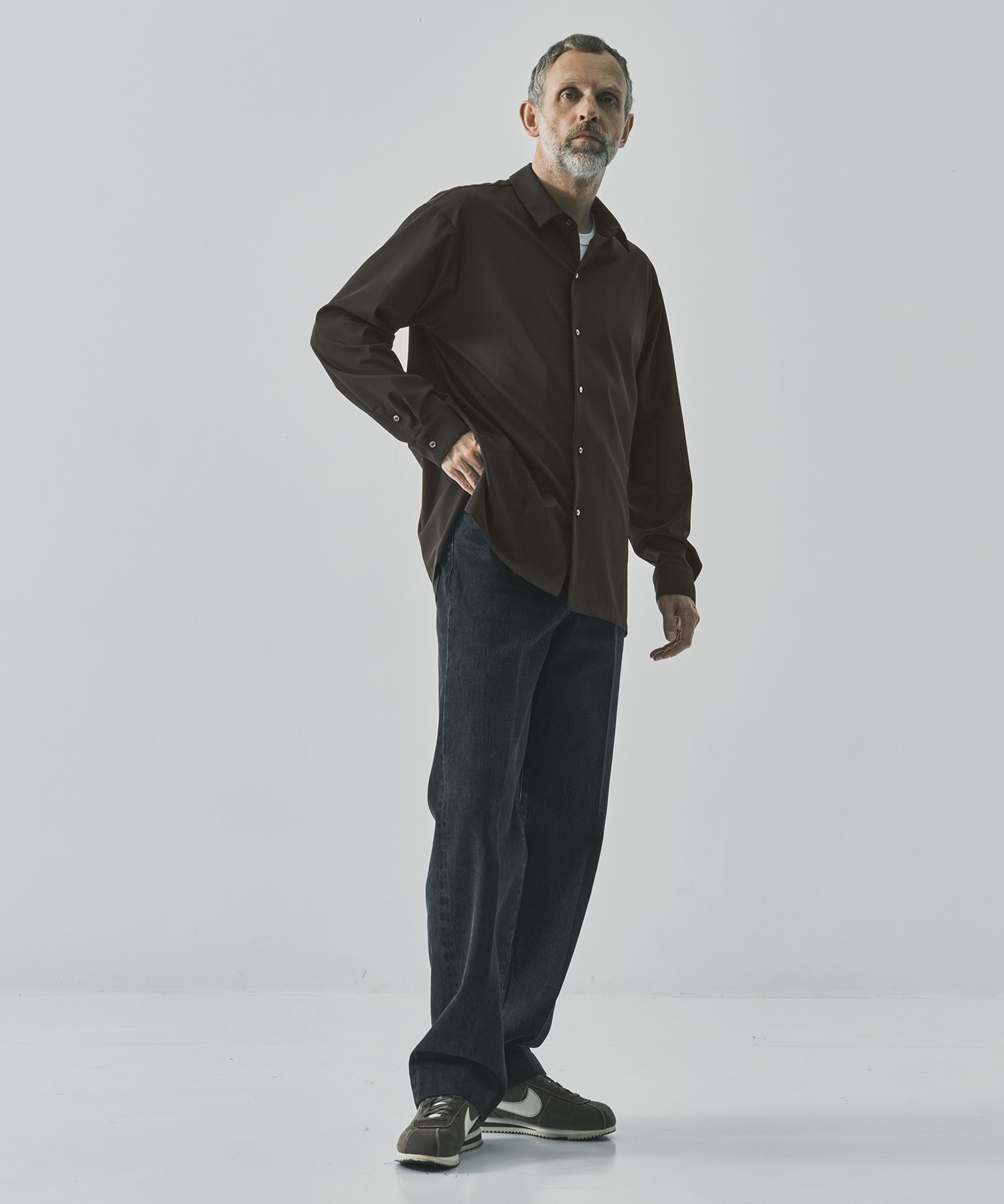 Light Matte Stretch Jersey L/S Shirt THE TOKYO