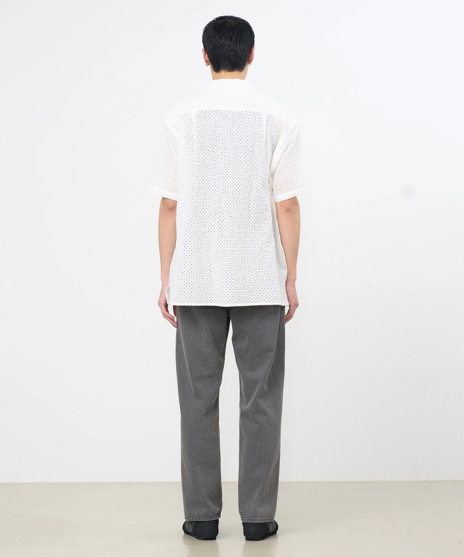 【ヨーク】YK26SS01282SH EMBROIDERY OPEN COLLAR SHIRT YOKE
