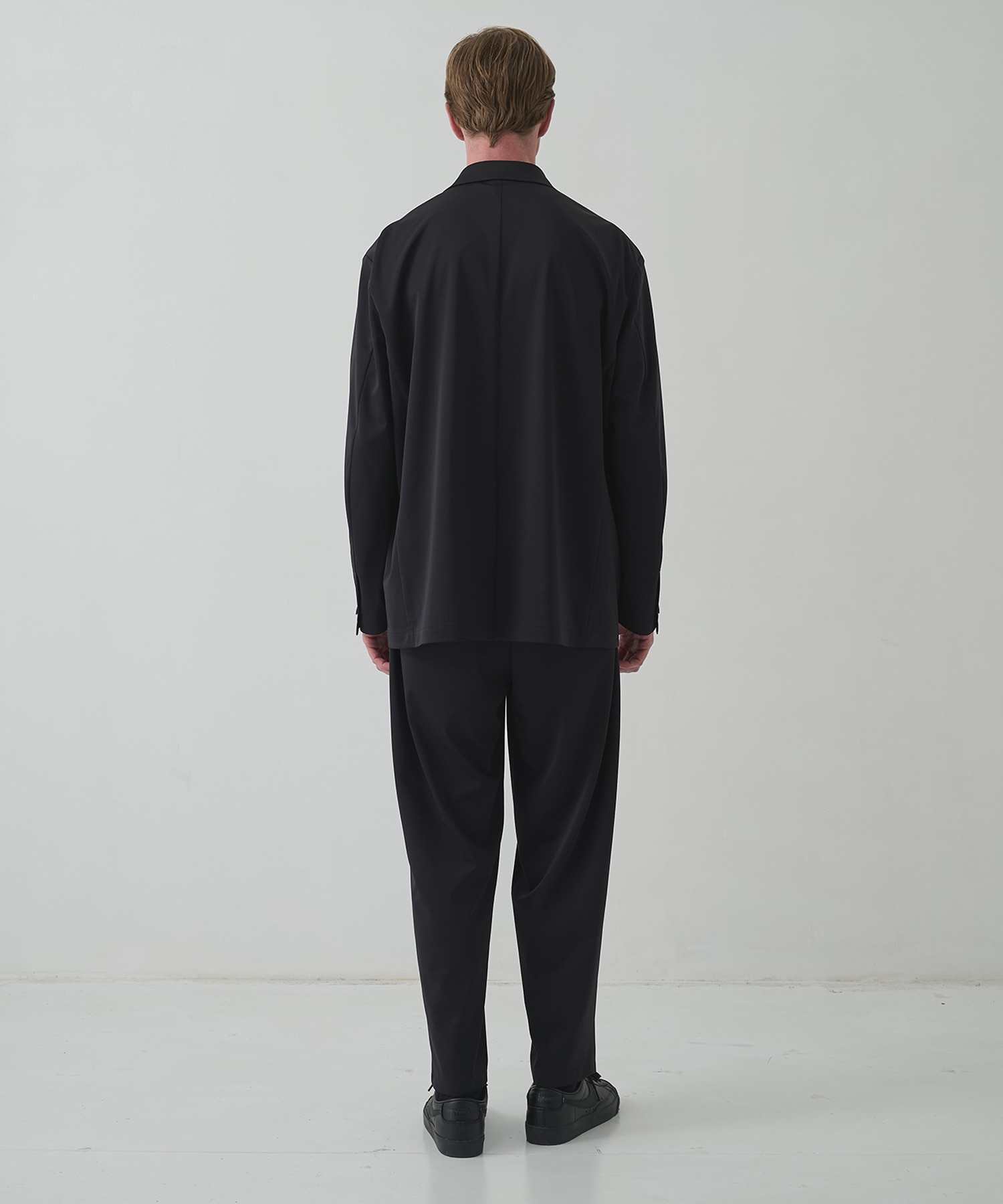 Light Matte Stretch Jersey Wide Tapered Pants THE TOKYO