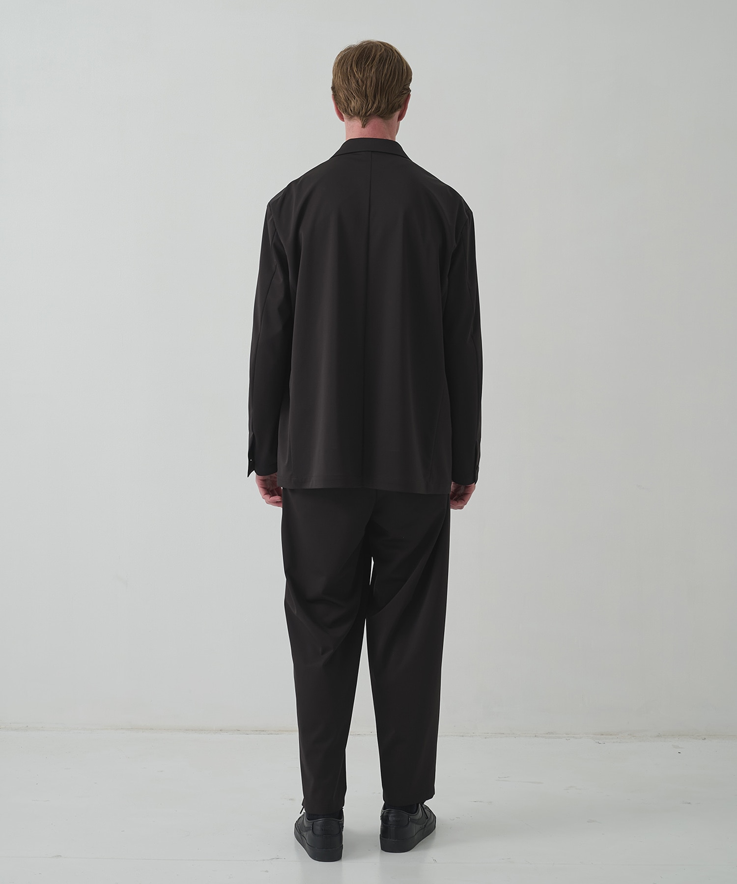 Light Matte Stretch Jersey Wide Tapered Pants THE TOKYO