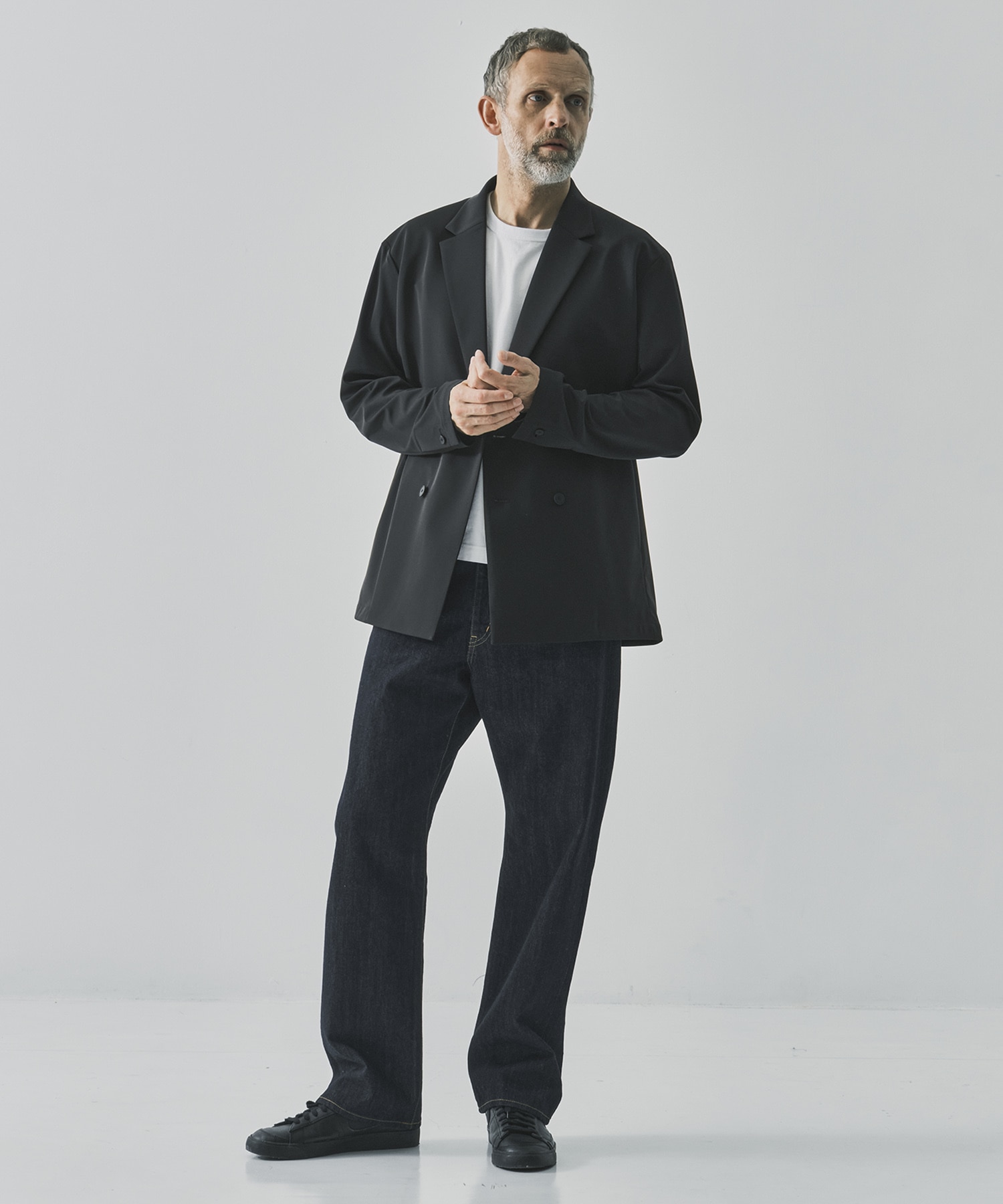 Light Matte Stretch Jersey Double Jacket THE TOKYO