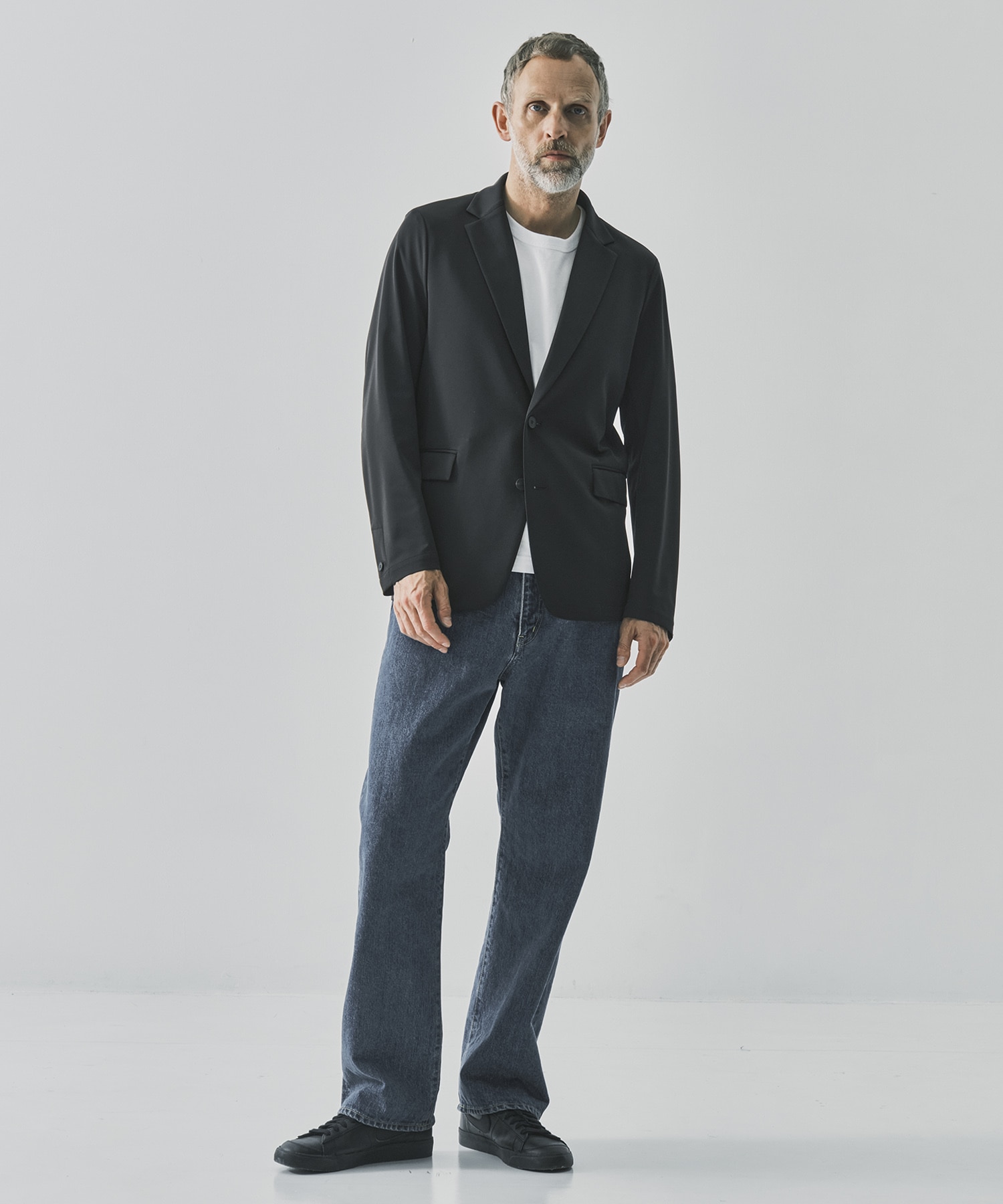 Light Matte Stretch Jersey Shape Jacket THE TOKYO