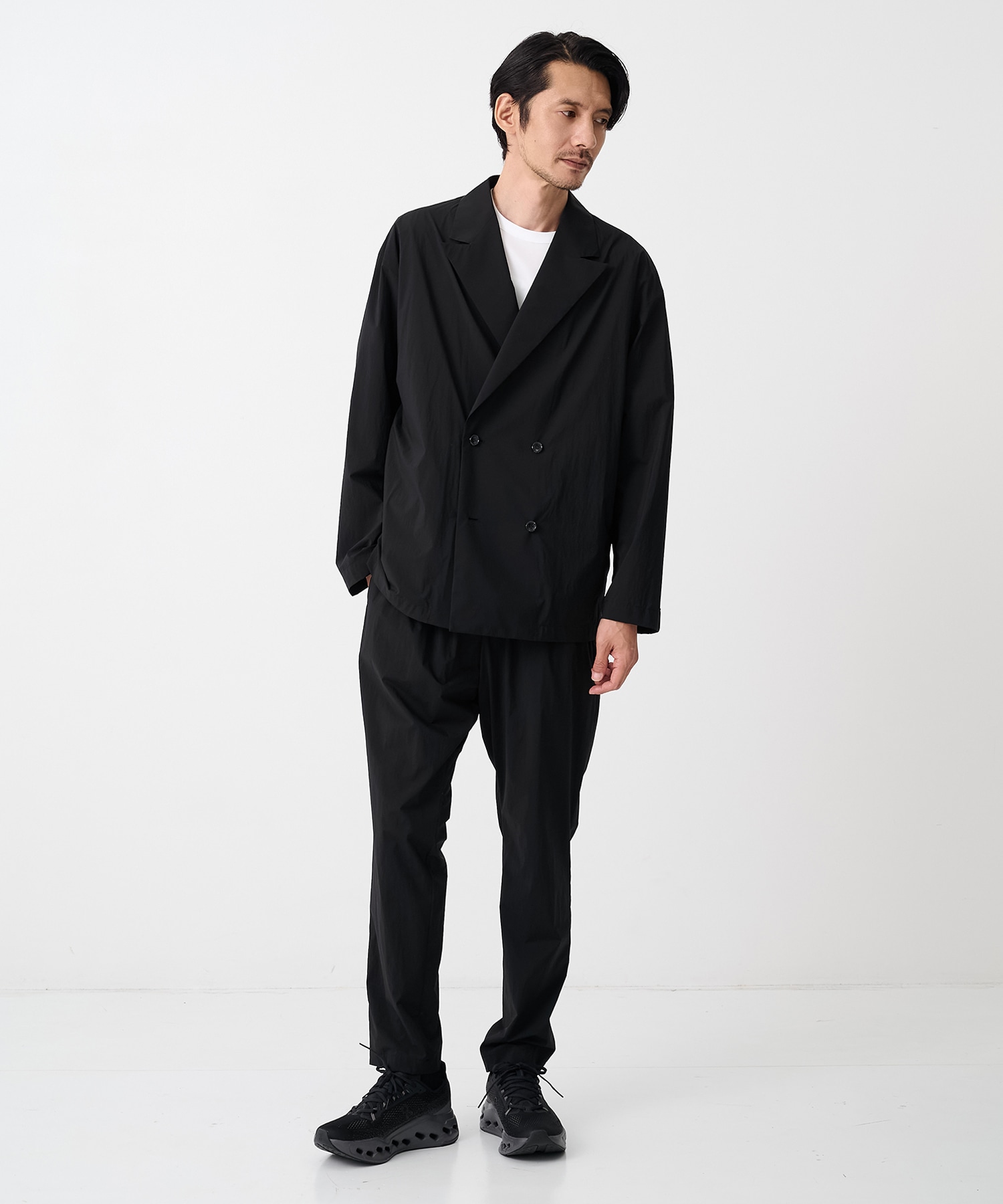 【エヌハリウッド】別注Cool Tuch Double Breasted Jacket N.HOOLYWOOD
