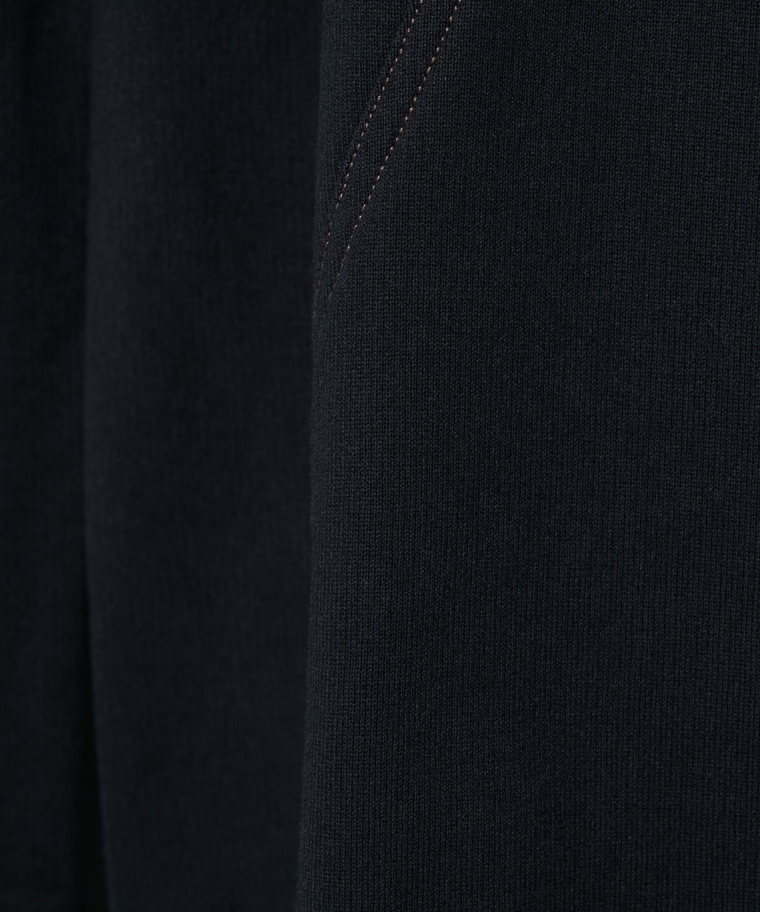 26fw-p-13 3D cutting sweat pants KHOKI