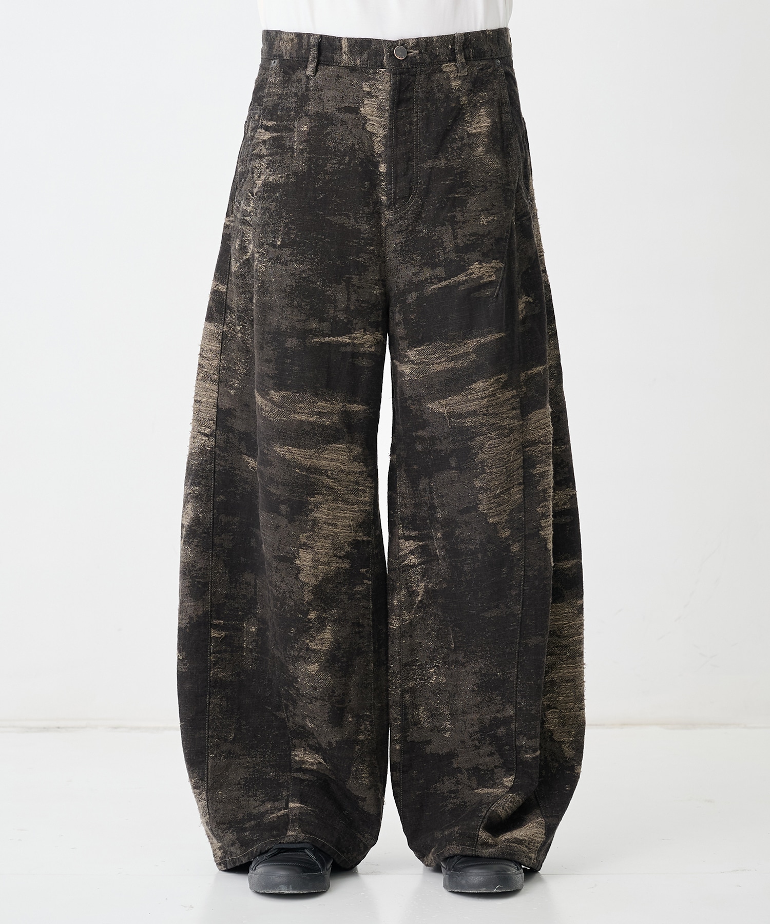 【ターク】TA26AW-PT035 DENIM CURVED PANTS TAAKK