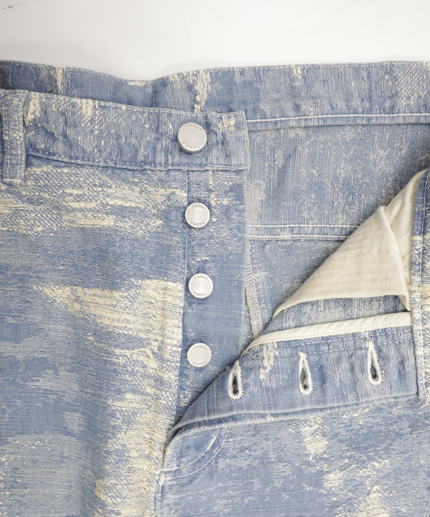 【ターク】TA26AW-PT035 DENIM CURVED PANTS TAAKK