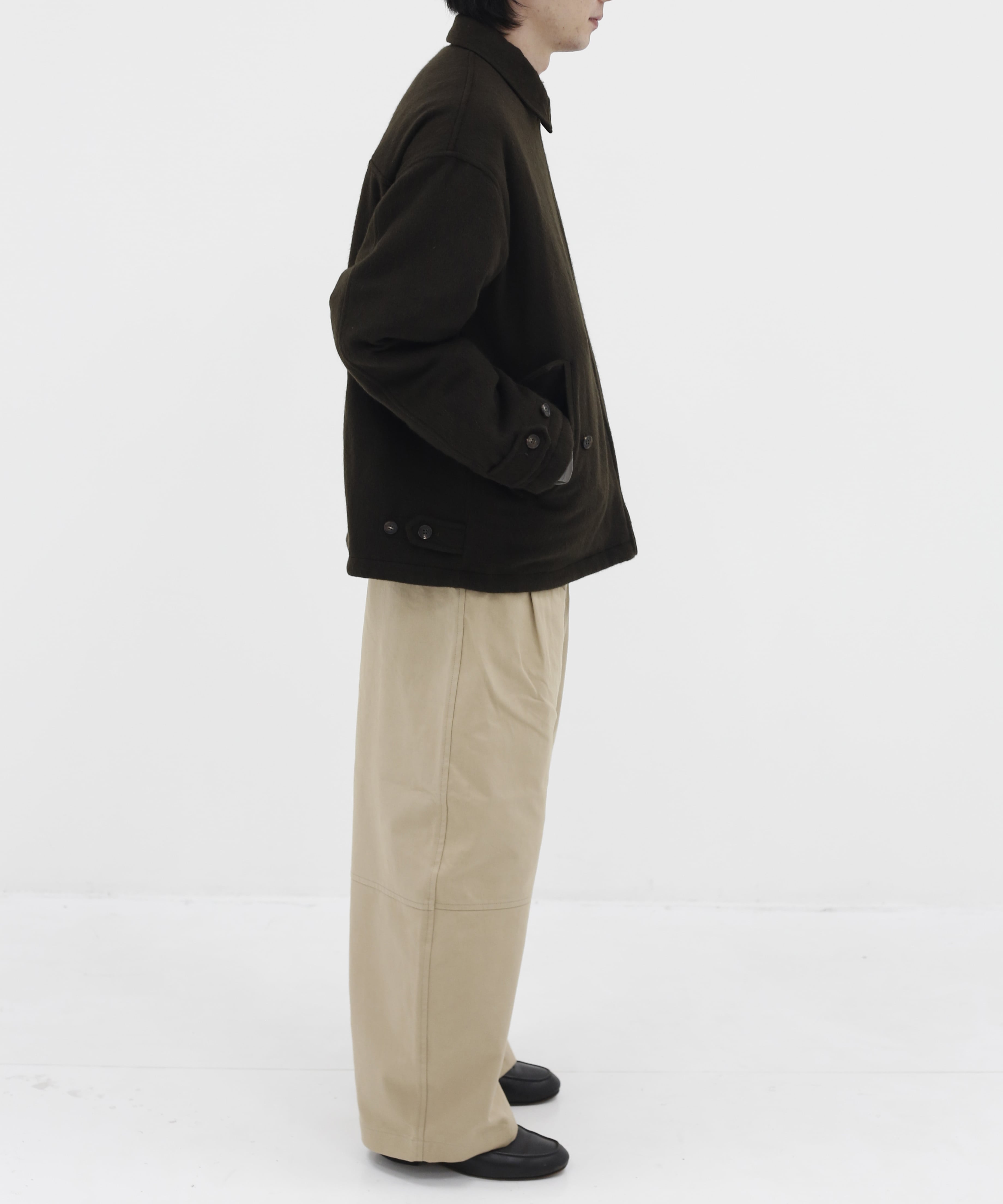 【コムデギャルソンオム】HR-P027-051 Cotton Surge Barrel Pants COMME des GARCONS HOMME