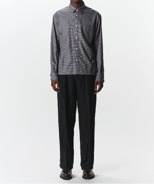 A26C16PT01C DOUBLE PLEATED TROUSERS MARKAWARE