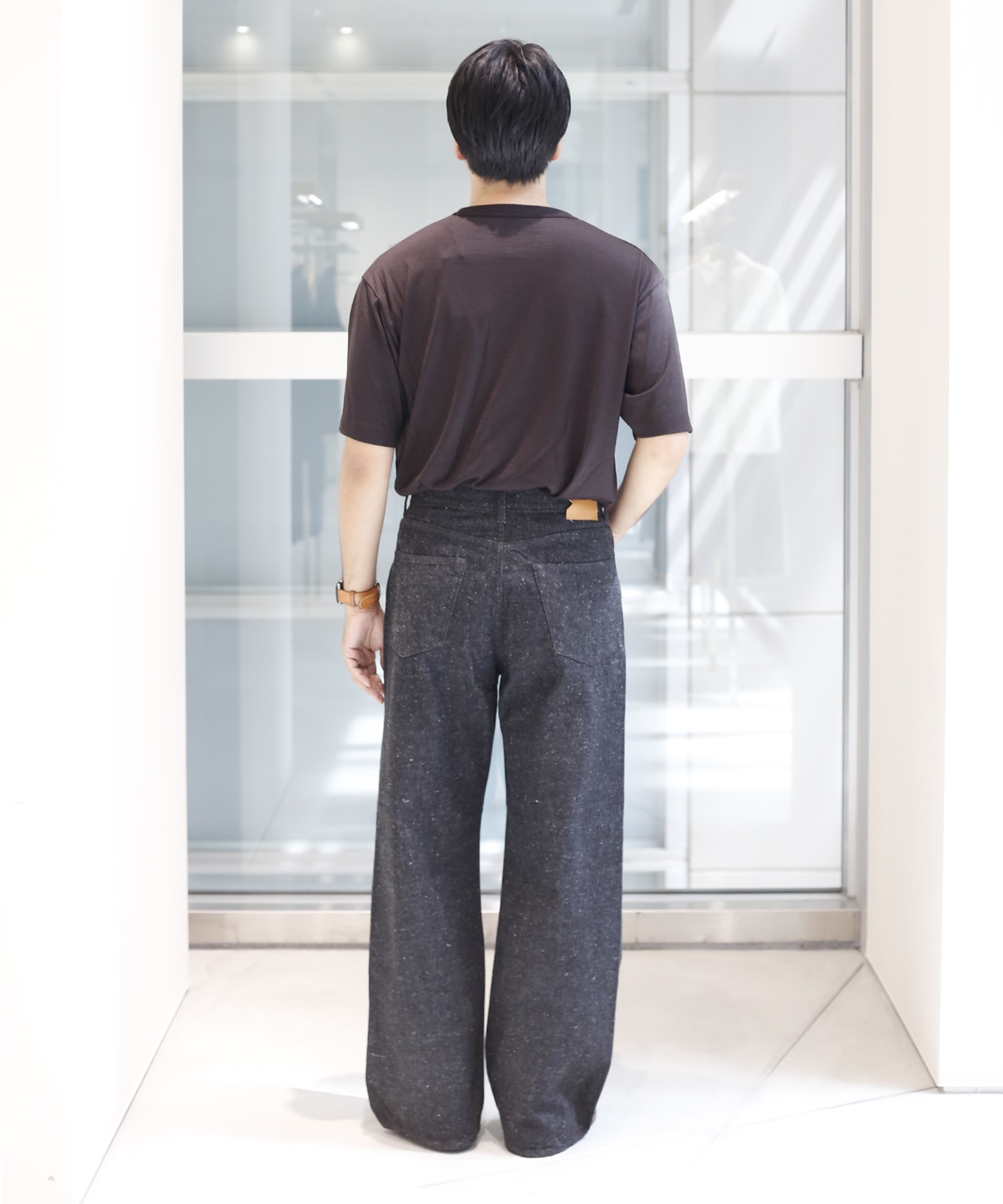 A26F33PT01G 別注KIMONO WIDE STRAIGHT DENIM MARKAWARE