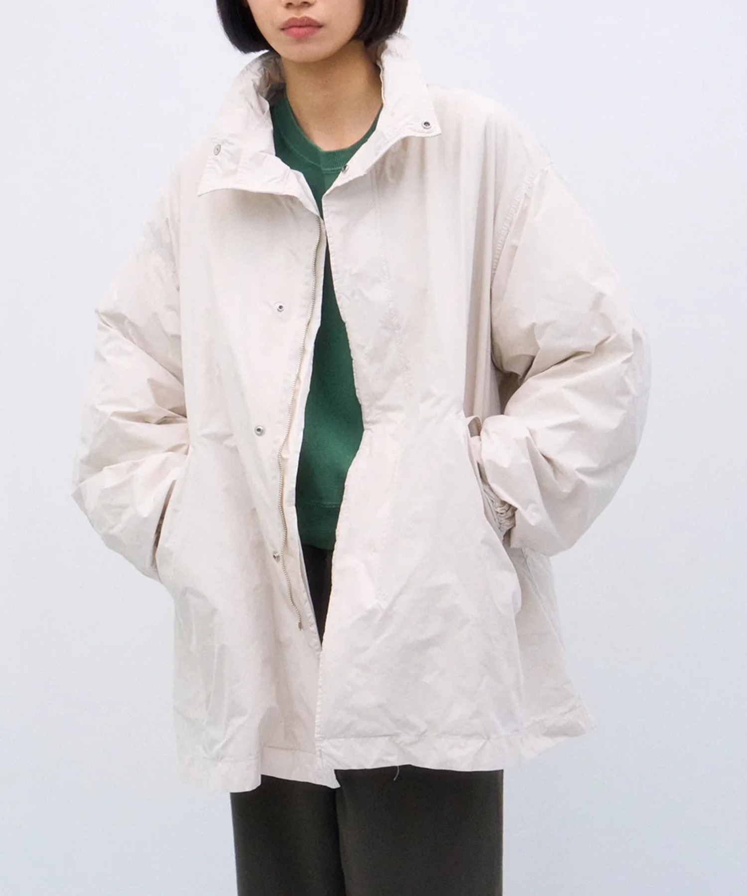 JKAGLW0800 AIR WEATHER SHORT MODS COAT ATON