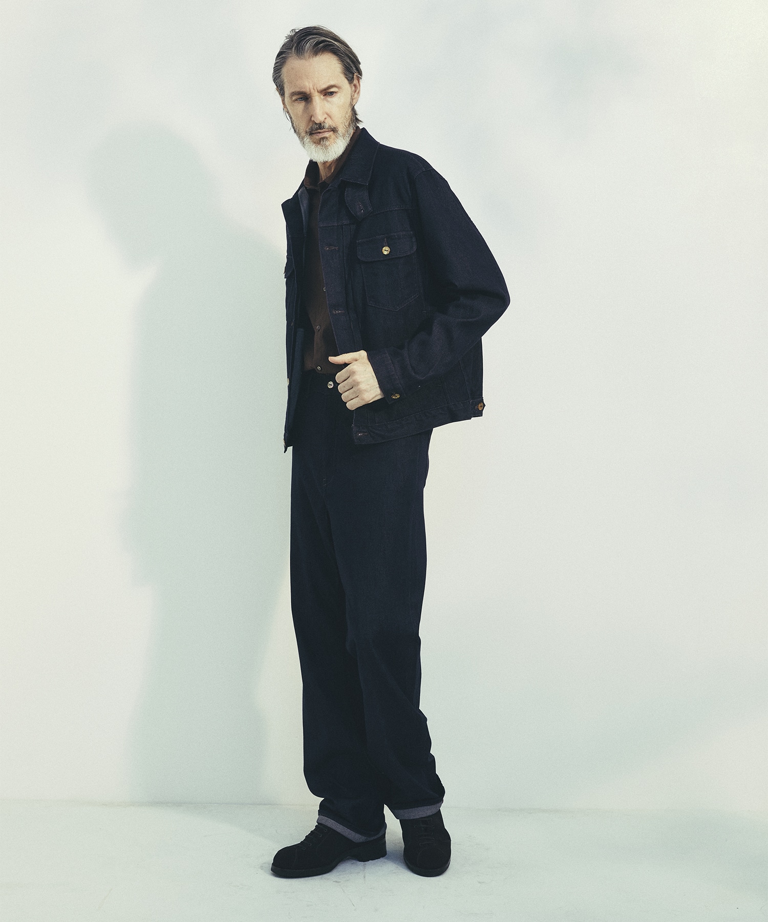SILK α Denim Jacket SILK α
