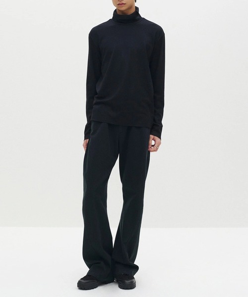 AJ62-073 SP160 WO JERSEY HIGH NECK L/S TEE ATTACHMENT