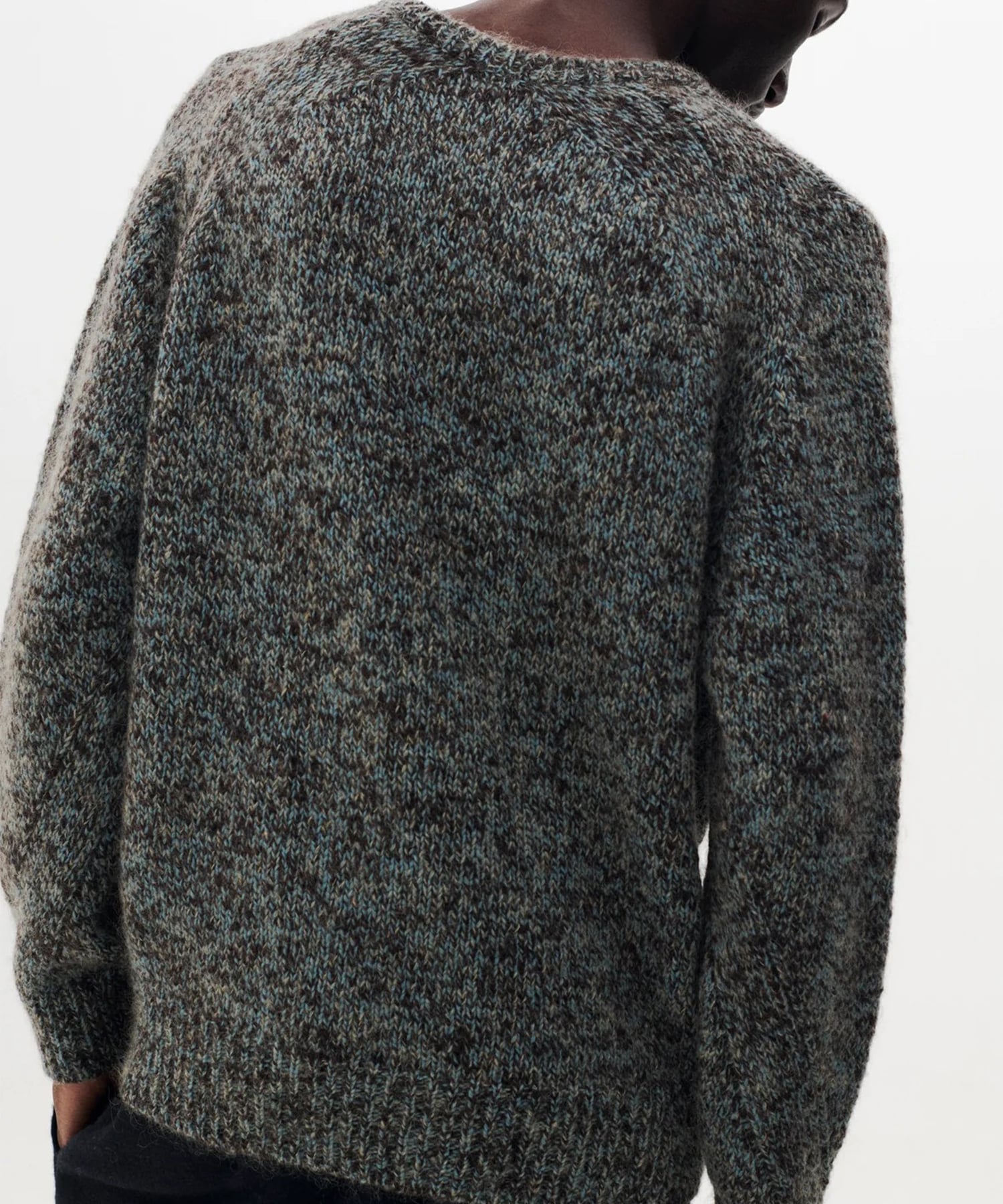 【ヨーク】YK26FW01395S Triple Marl Crewneck Sweater YOKE