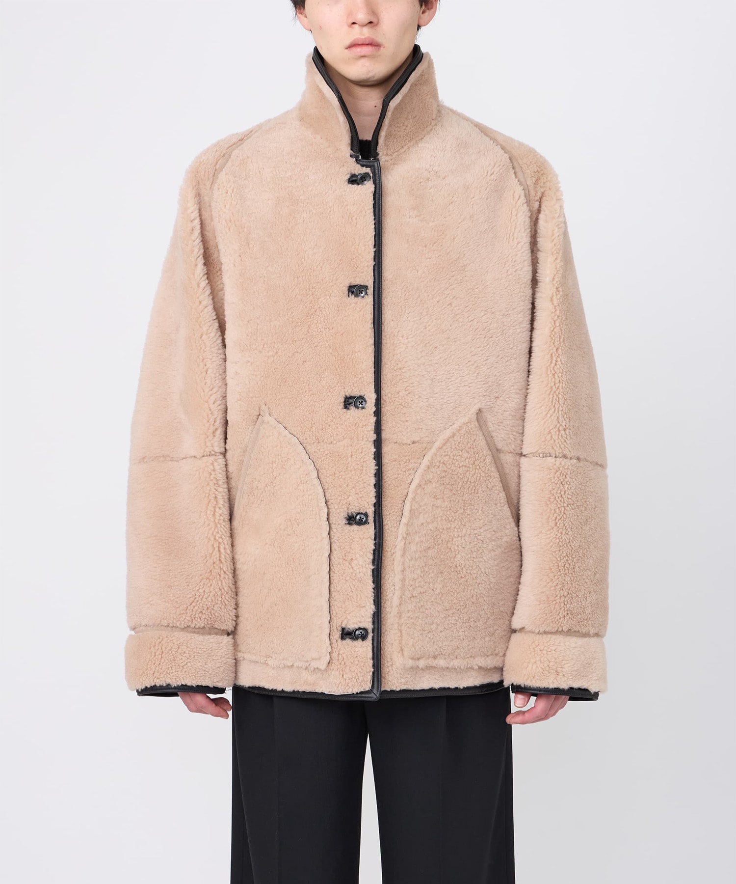 【イレニサ】IH-26FW-M037M-LTM REVERSIBLE MOUTON BLOUSON MENS IRENISA