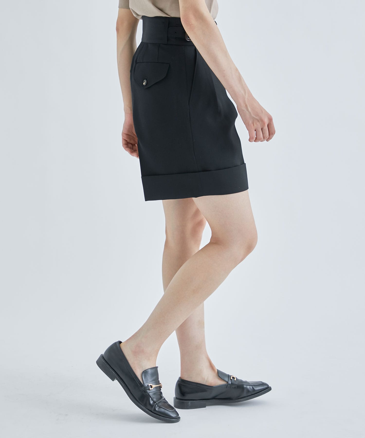 THE GURKHA SHORTS(36 BLACK): THE RERACS: WOMEN｜THE TOKYO ONLINE STORE