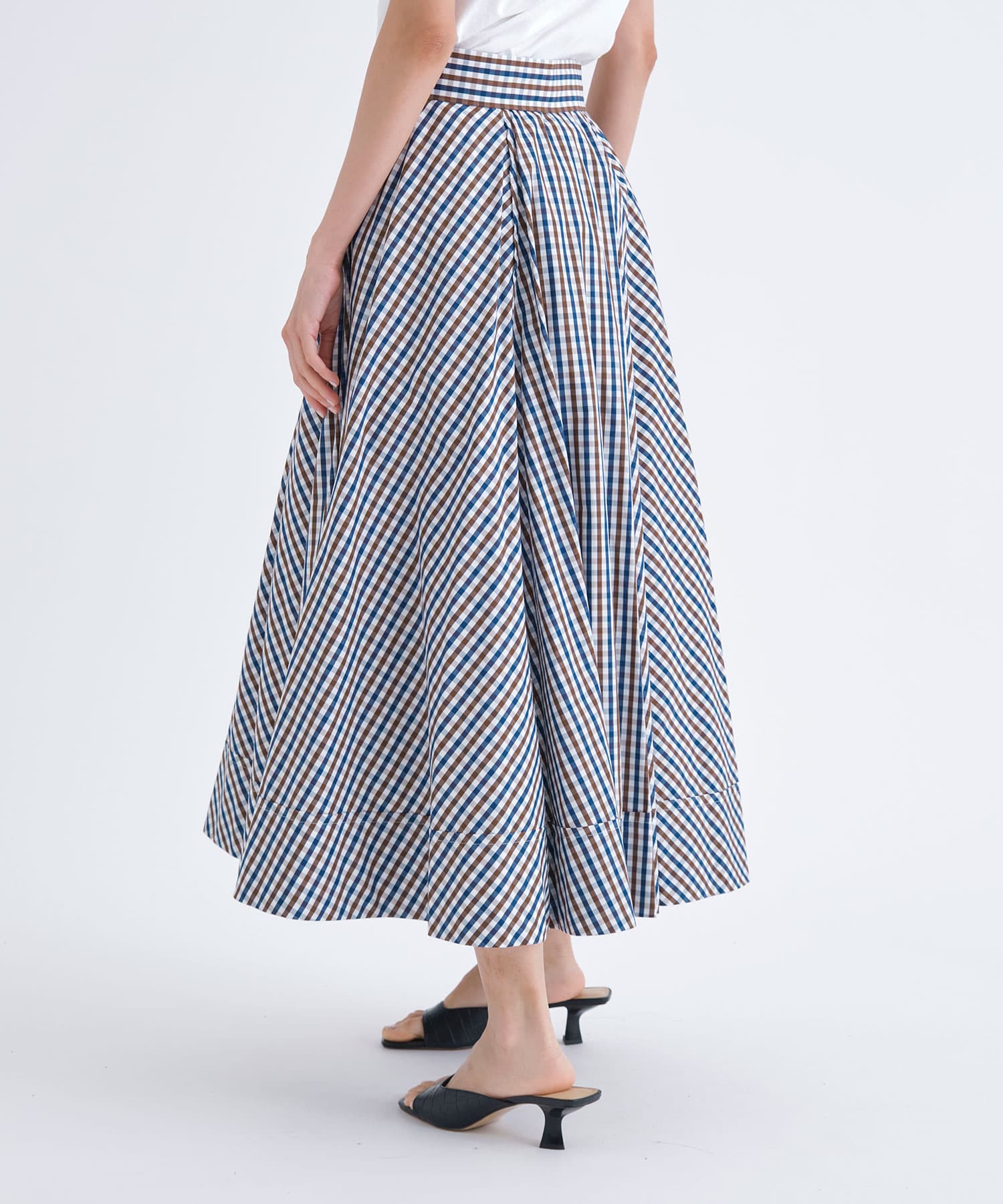 TUCK CIRCULAR SK M.GINGHAM