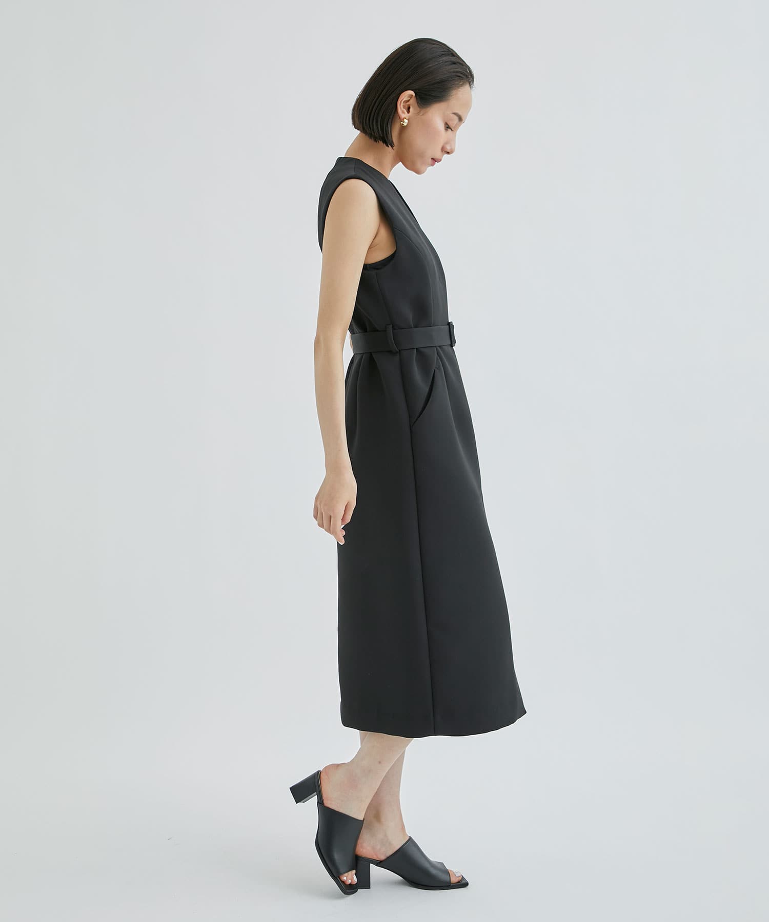 V neck gilet one-piece THE TOKYO