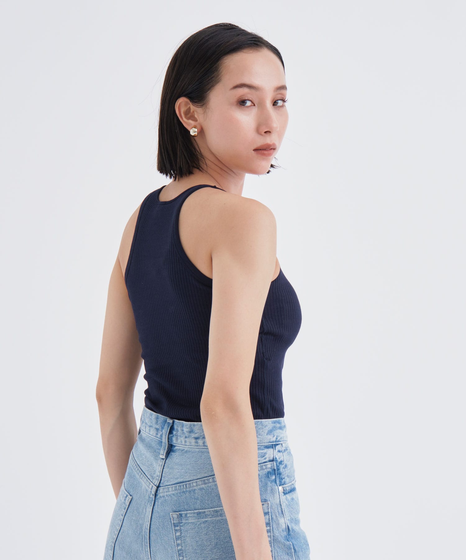 Asymmetry bra tanktop HAKUJI