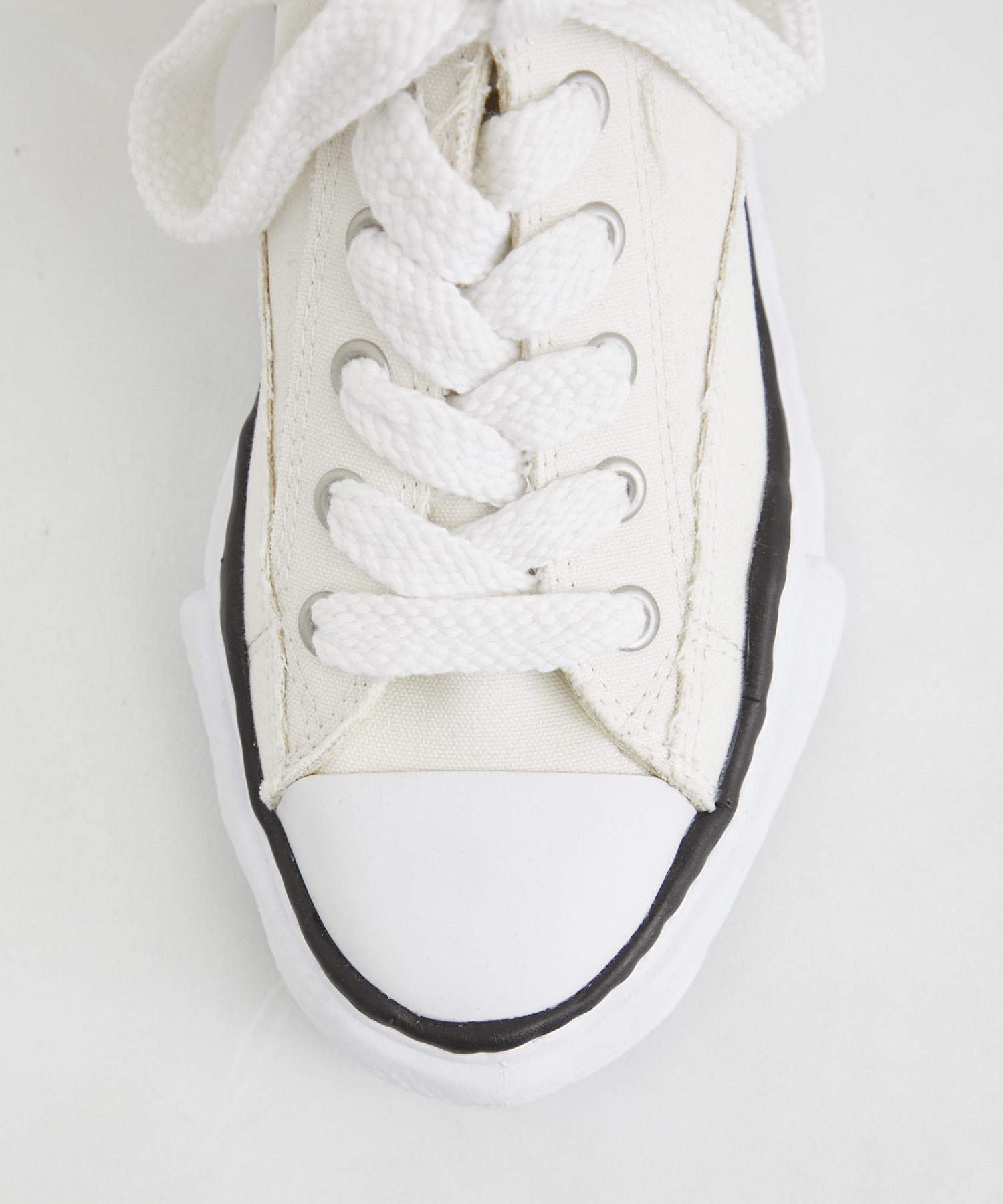 PETERSON low original sole canvas Low Top sneakers(36 WHITE