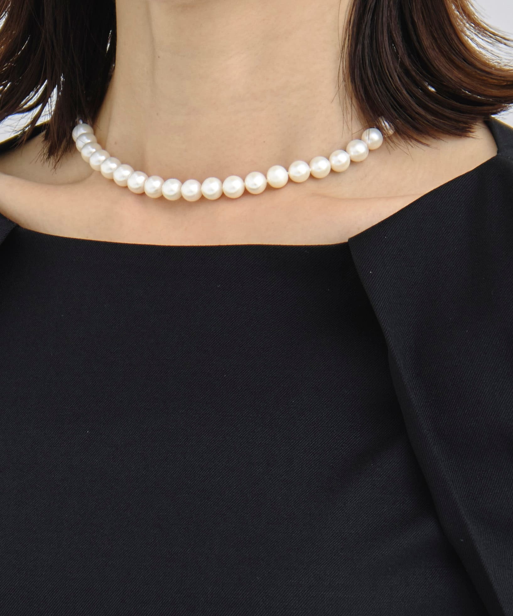 Madame pearl necklace(FREE WHITE): Bijou de M: WOMENS｜THE TOKYO 