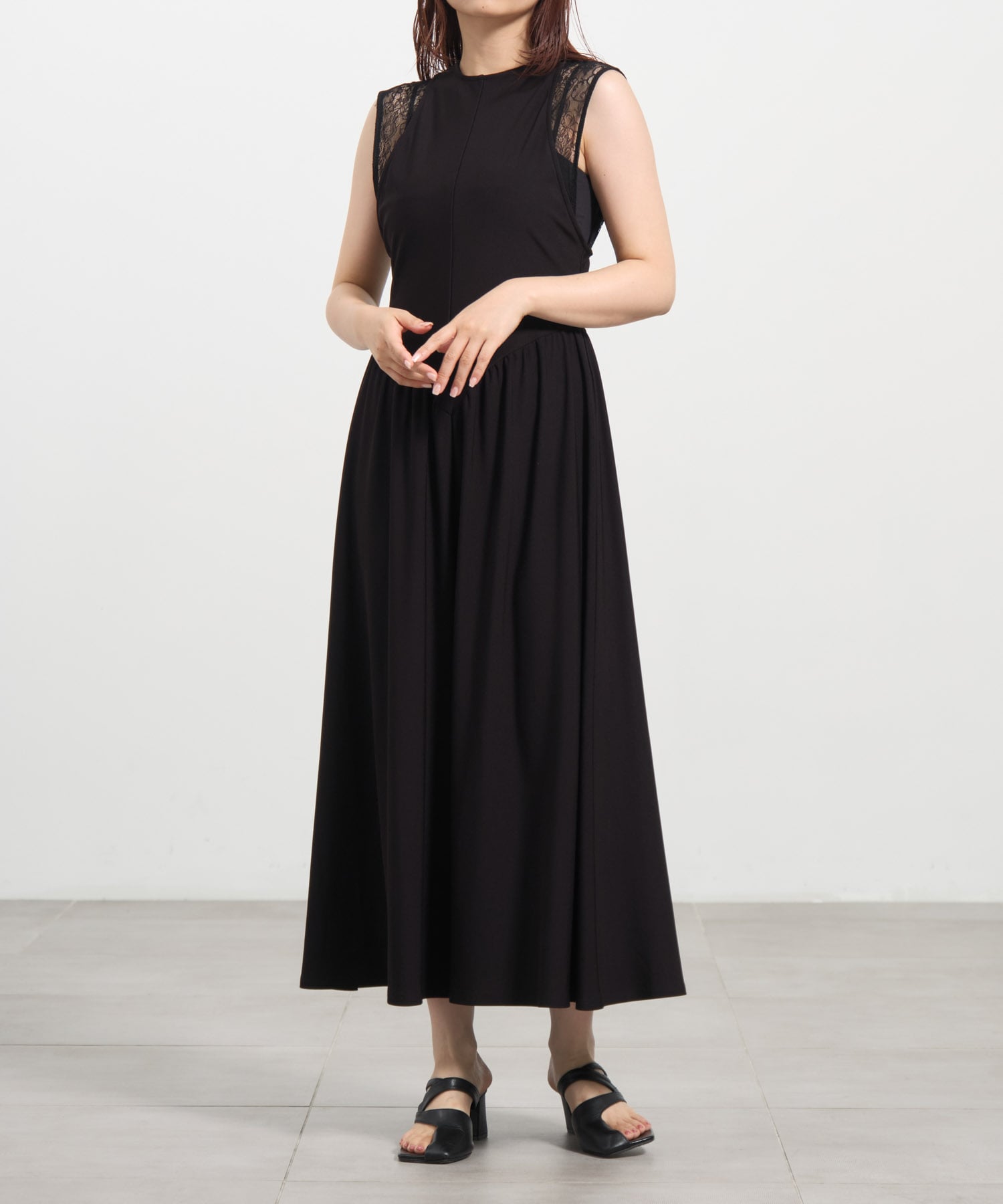 別注 LAYERED TANK DRESS FETICO
