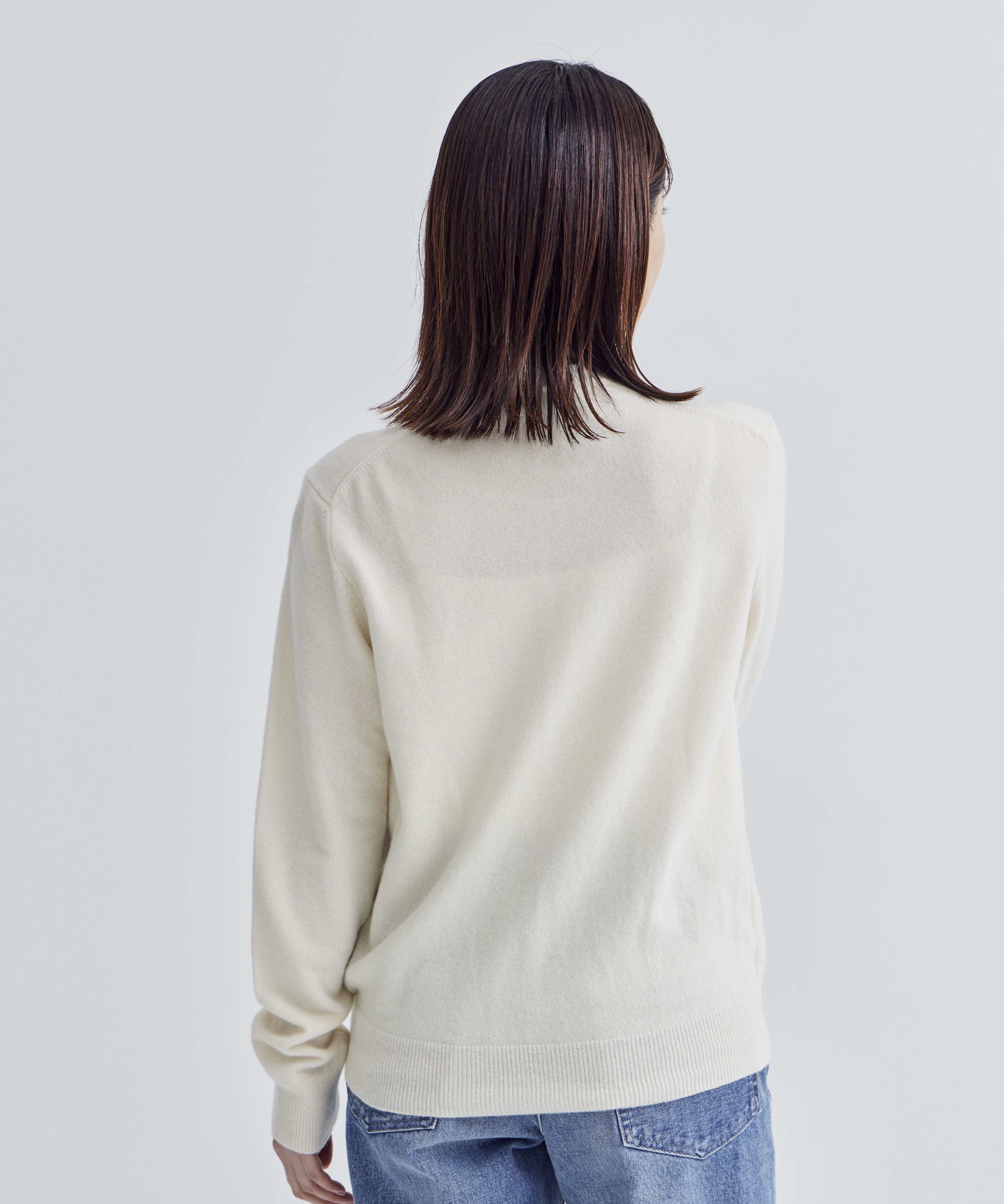 ROUND-NECK WHITE EMBLEM PLAY Comme des Garcons