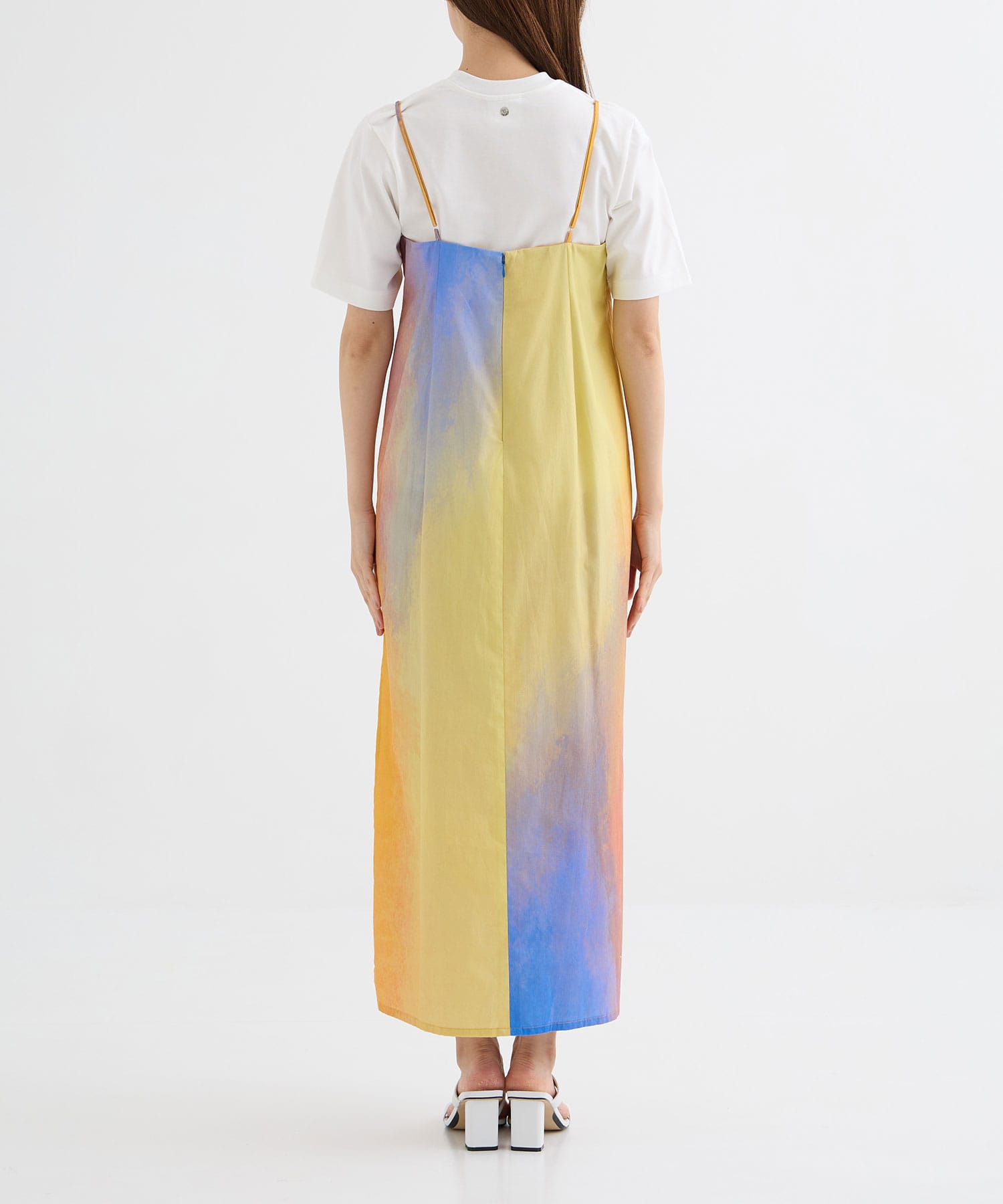 PRINTED SLIP DRESS SATORU SASAKI