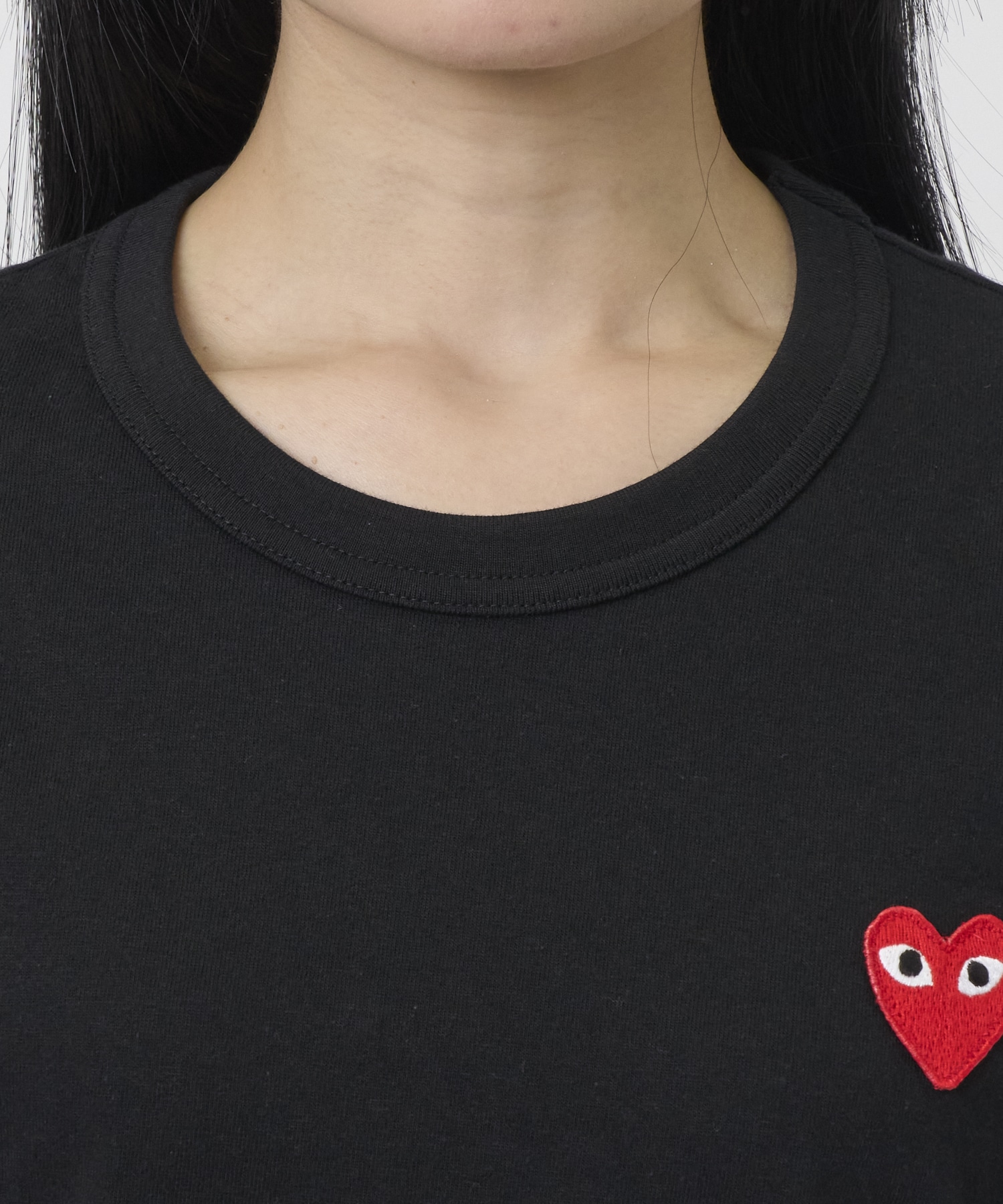 T-SHIRT RED EMBLEM RED HEART PLAY Comme des Garcons