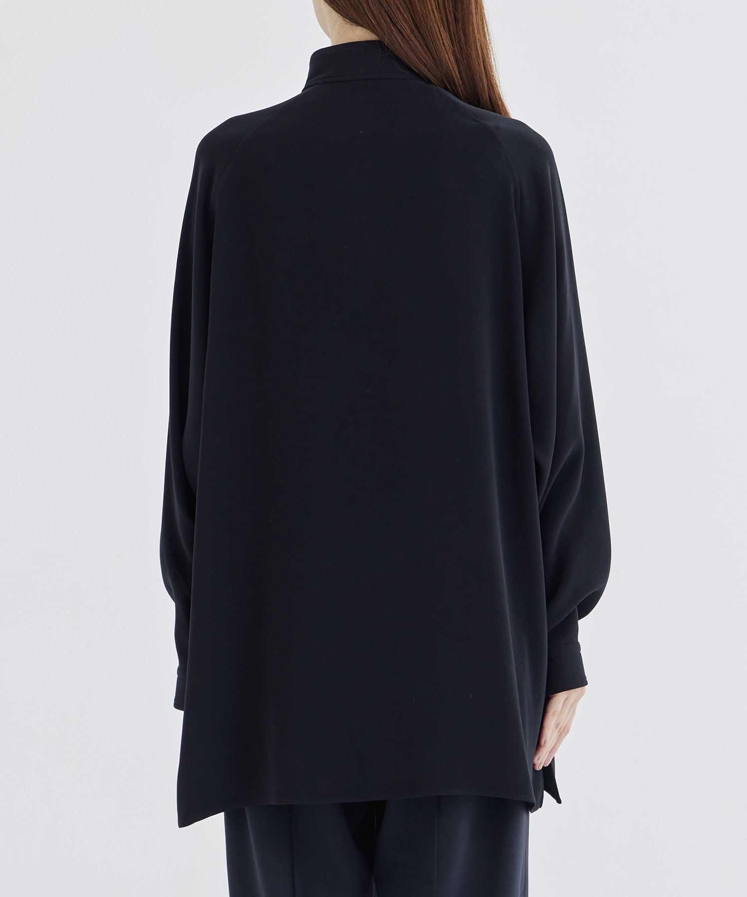 RERACS STAND COLLAR RAGLAN SHIRT THE RERACS