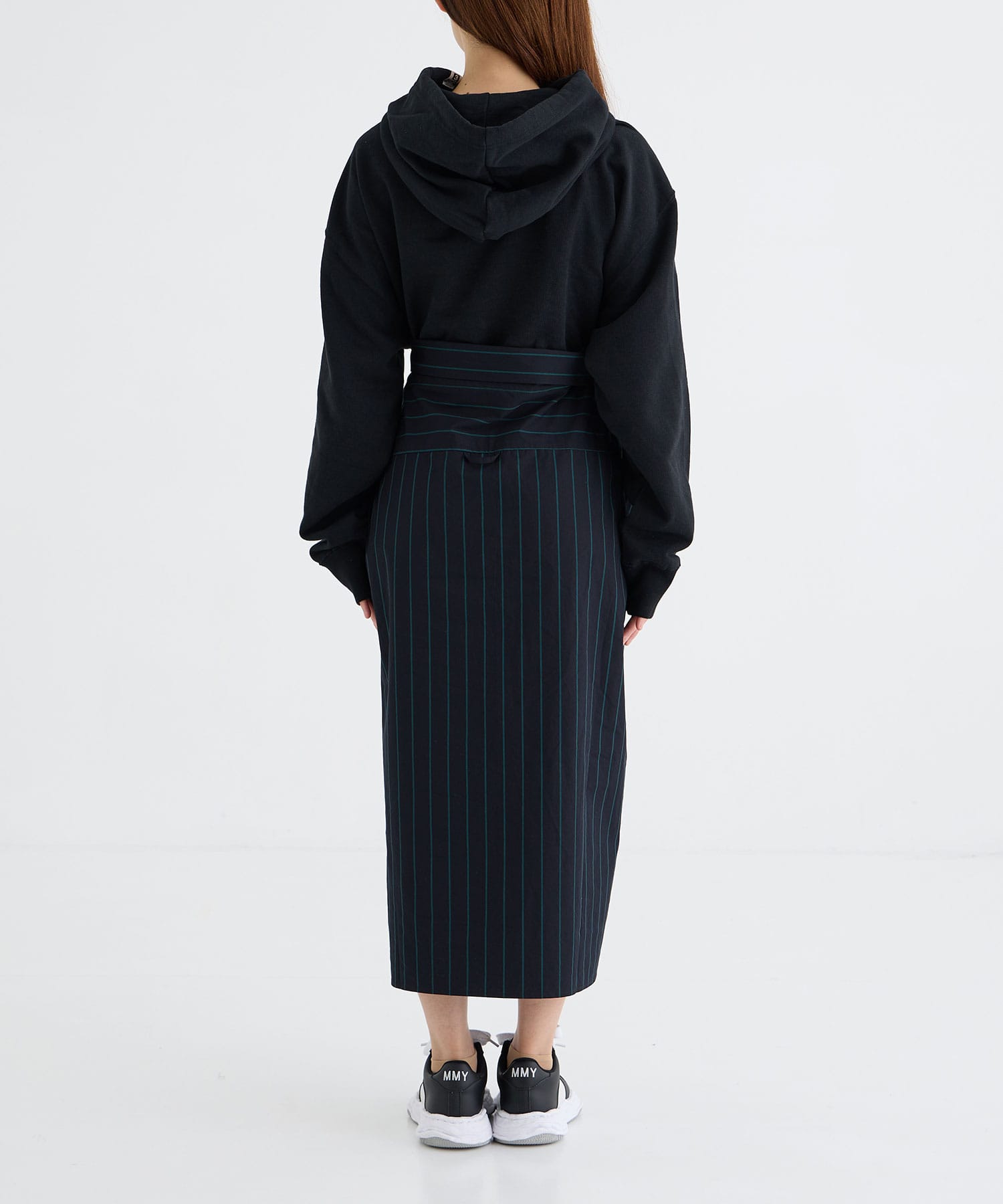 HOODIE COMBINED DRESS Maison MIHARA YASUHIRO