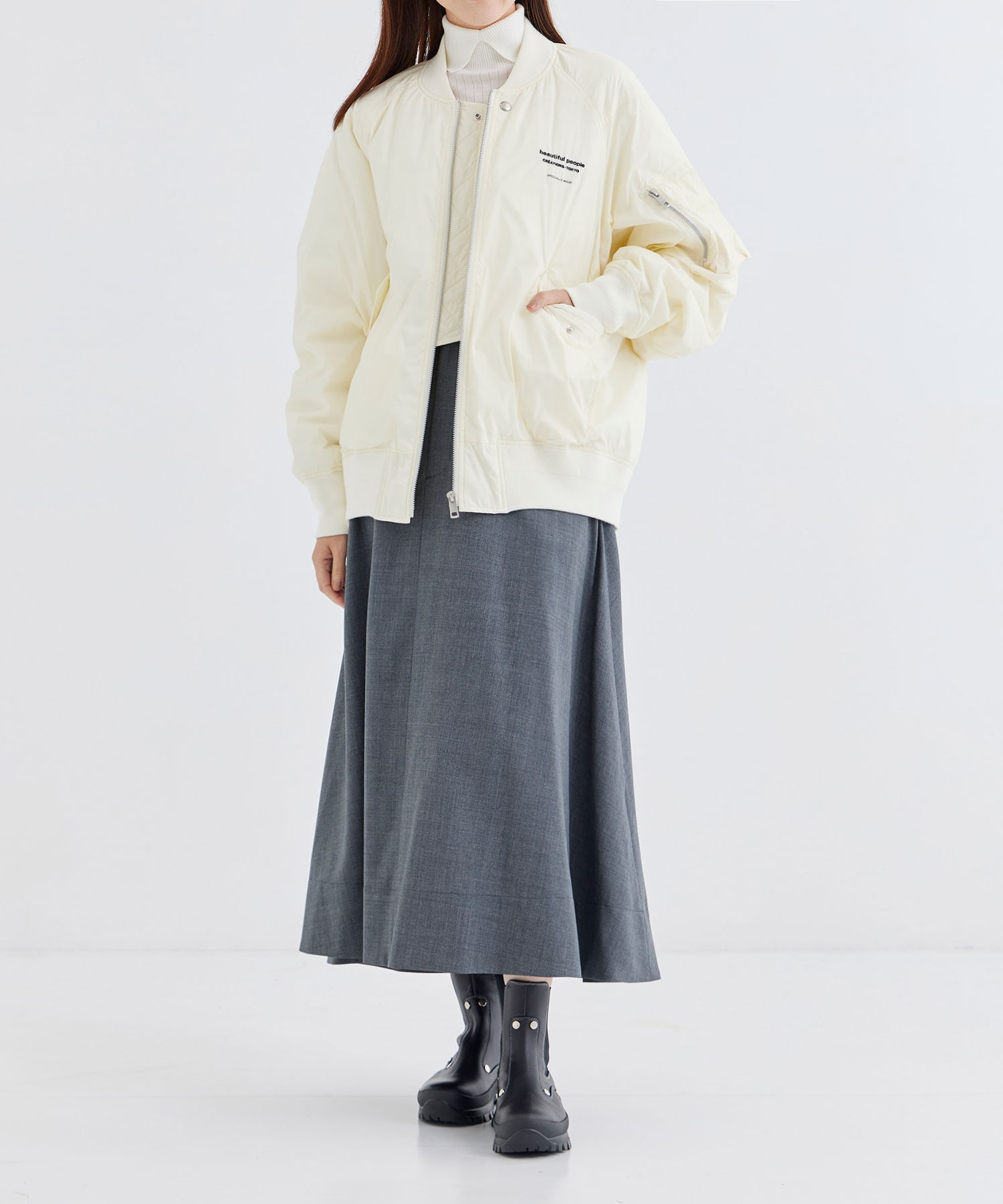 別注 PATTED MA-1 BLOUSON｜beautifulpeople（ビューティフルピープル）正規取り扱い通販｜THE TOKYO（ザトウキョウ）ONLINE  STORE オンラインストア