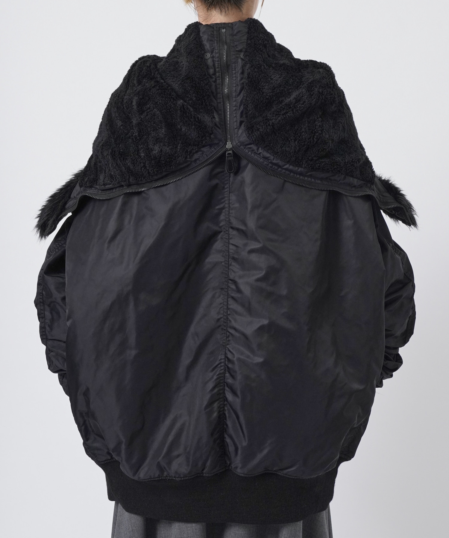 Fold Down Collar Puffer Jacket JUNYA WATANABE