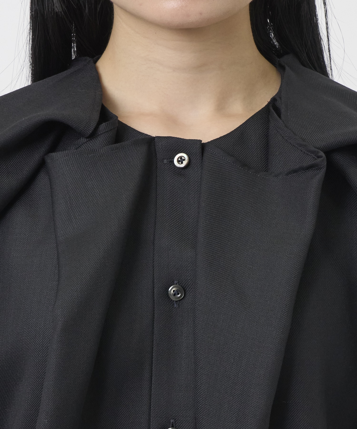 NECK TUCK BLOUSE support surface