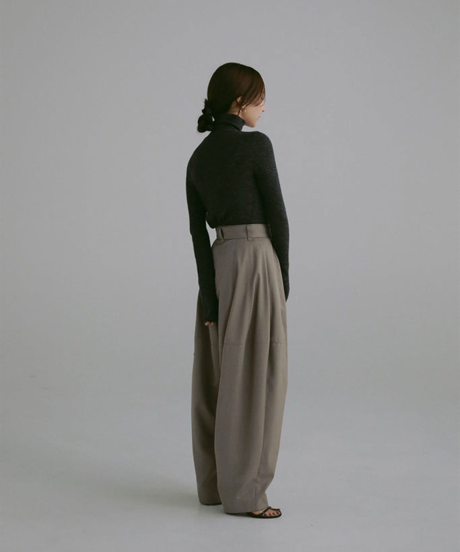 mohair sheer turtle knit Louren