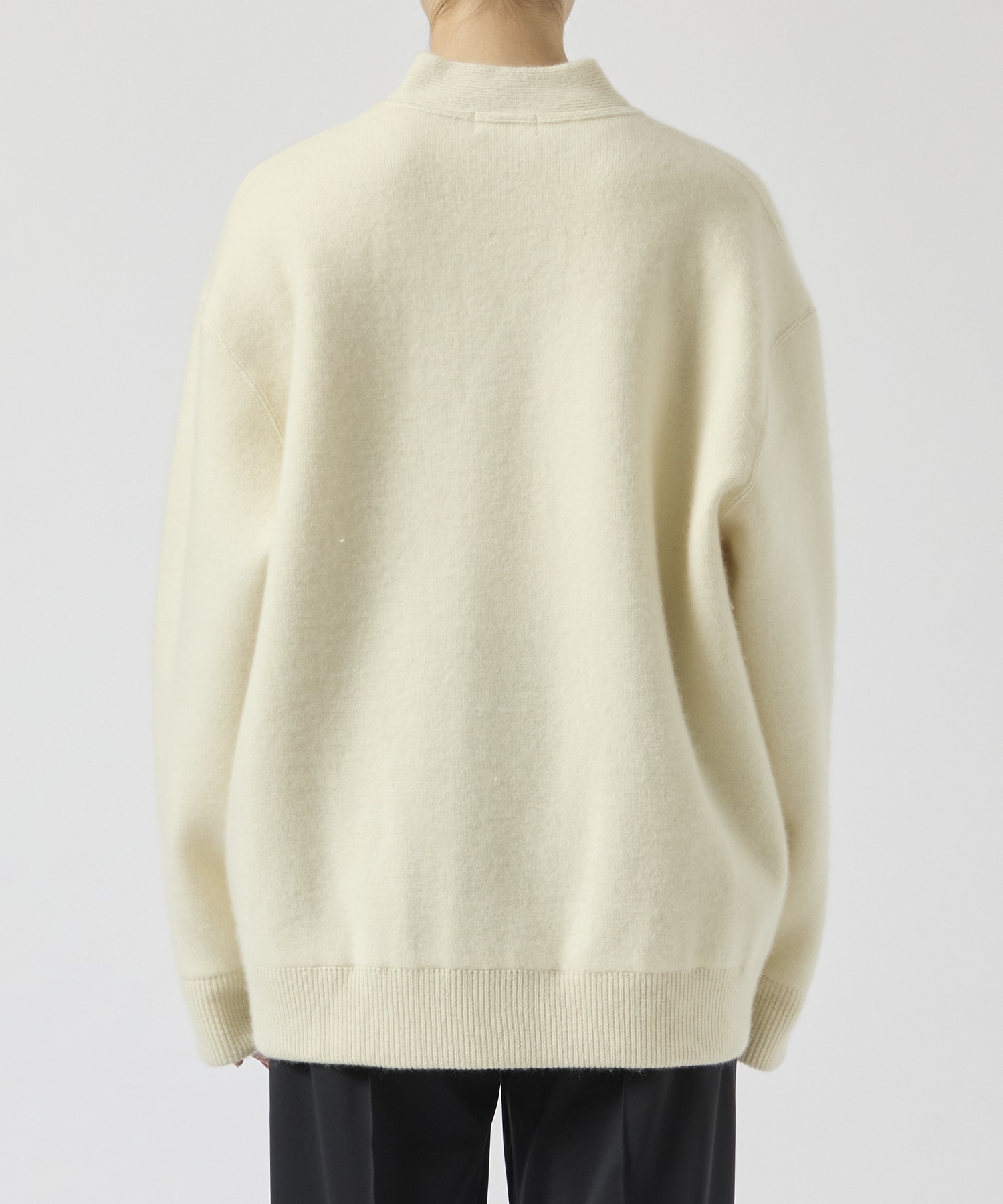 RERACS SNAP BUTTON KNIT CARDIGAN THE RERACS