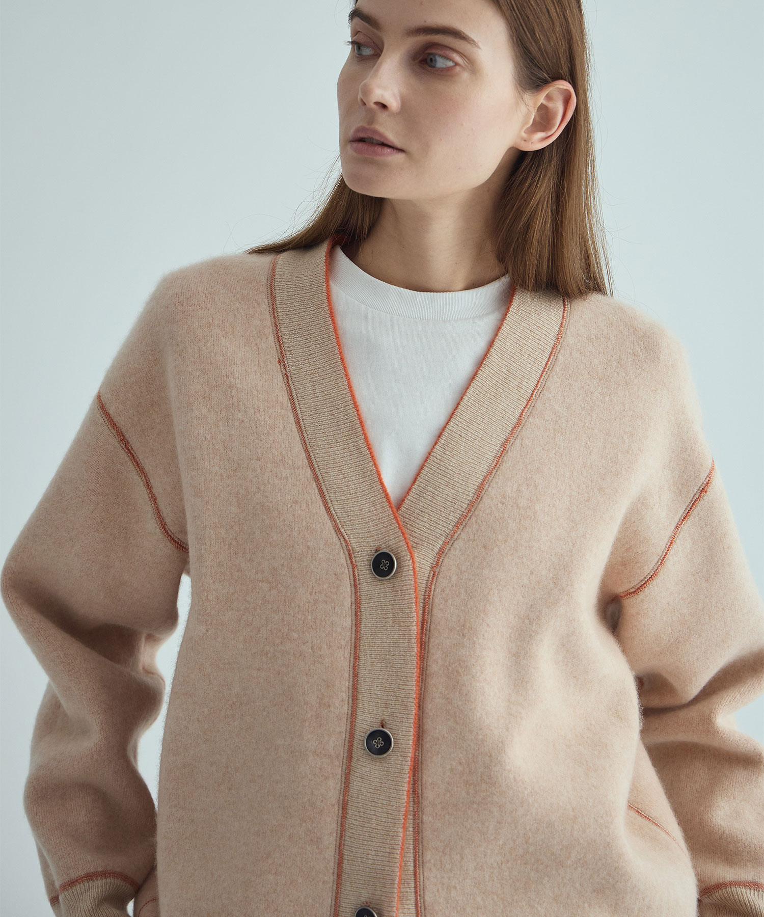 CASHMERE REVERSIBLE CARDIGAN THE TOKYO