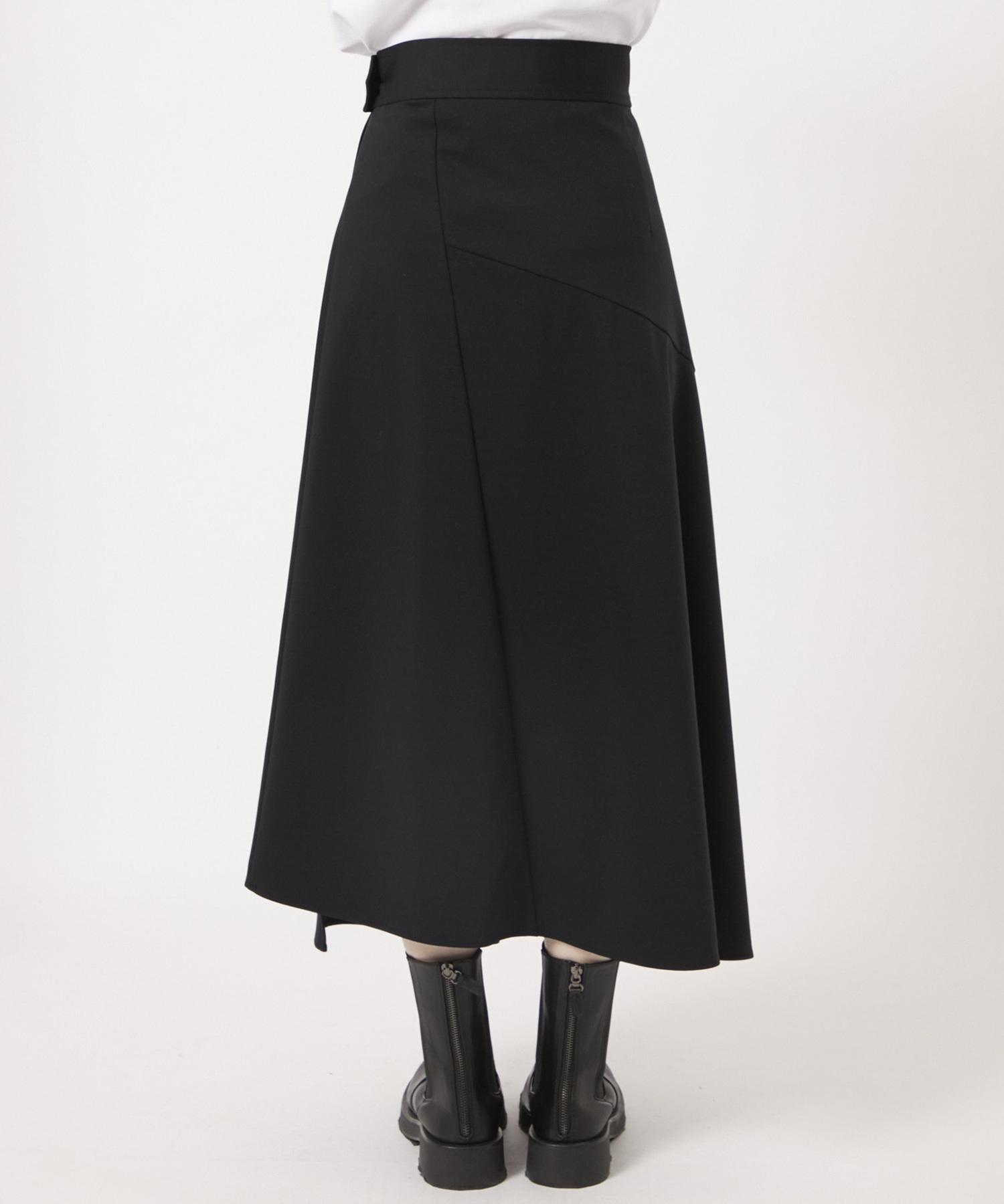 MAT WASHABLE HIGH FANCTION JARSEY WRAP SKIRT THE TOKYO