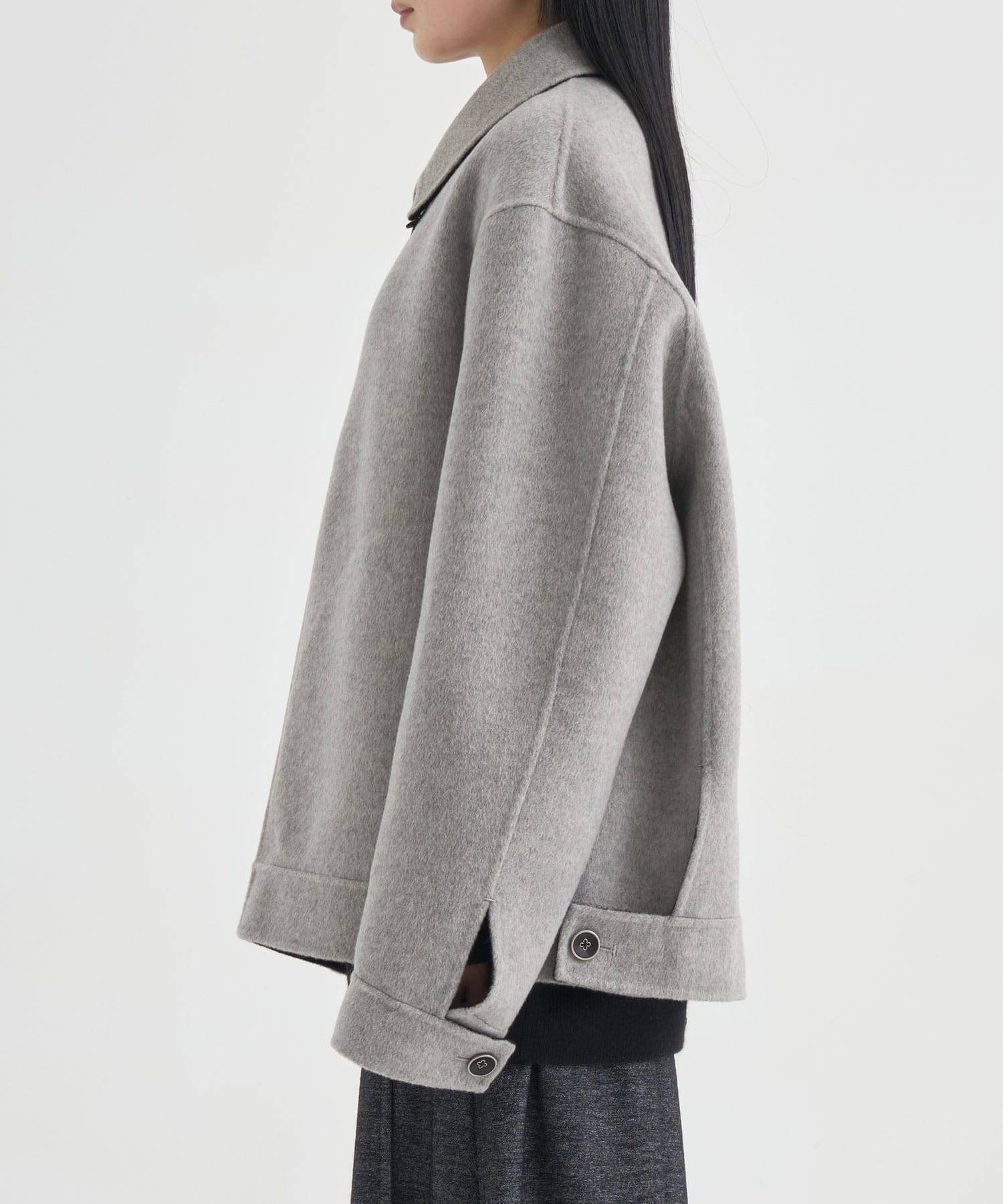 CASHMERE REVERSIBLE SHORT BLOUSON THE TOKYO