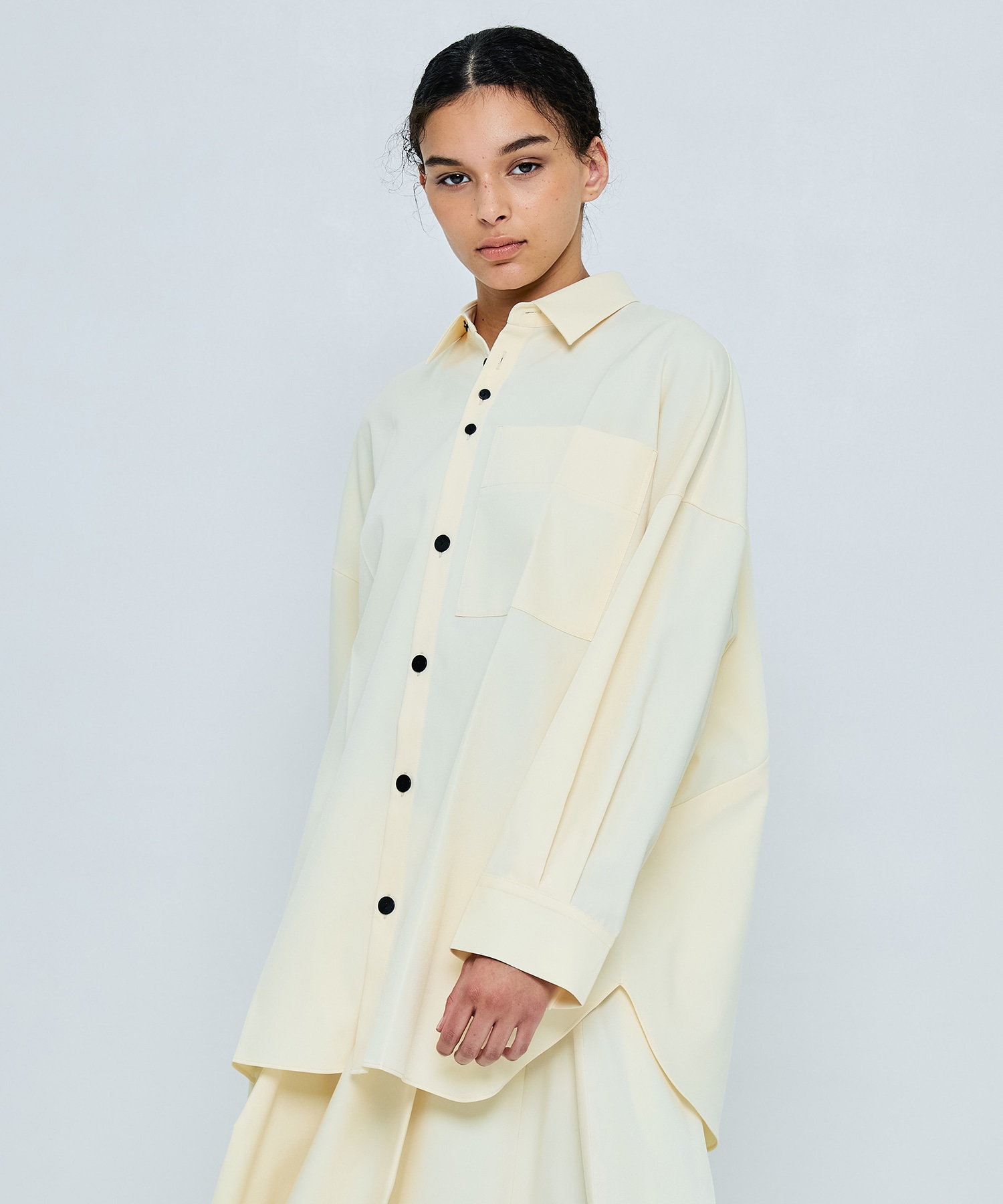 loose center crease shirt nagonstans