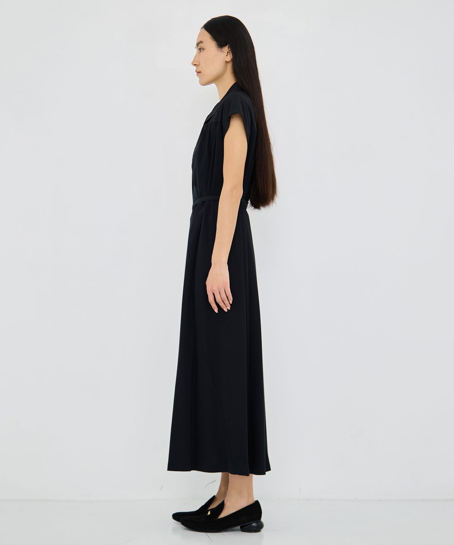 Silva combi tex jersey dress AKIRANAKA