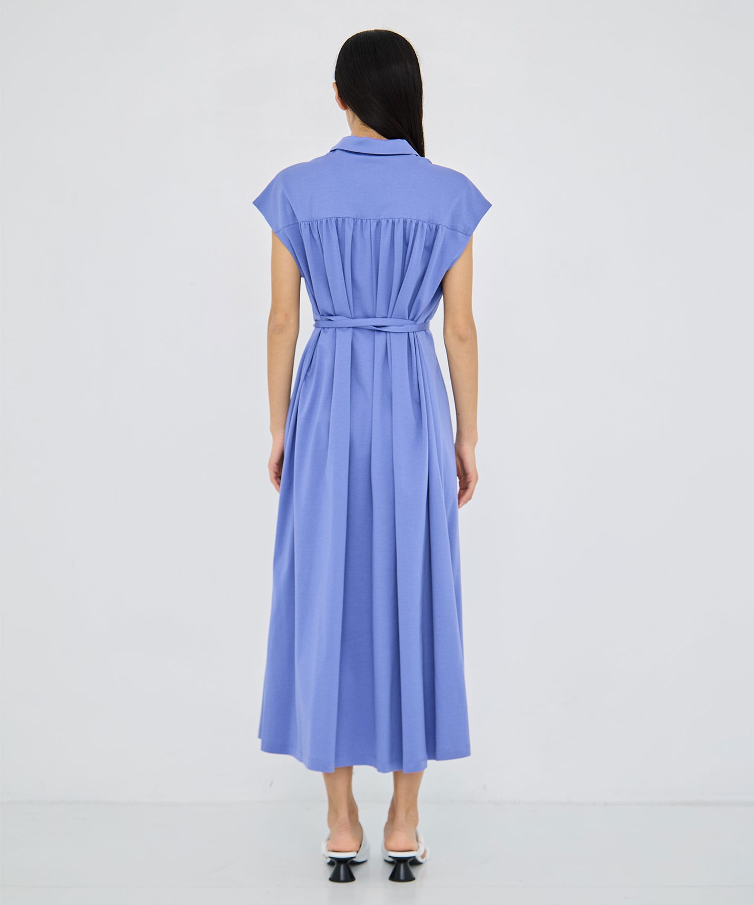 Silva combi tex jersey dress AKIRANAKA