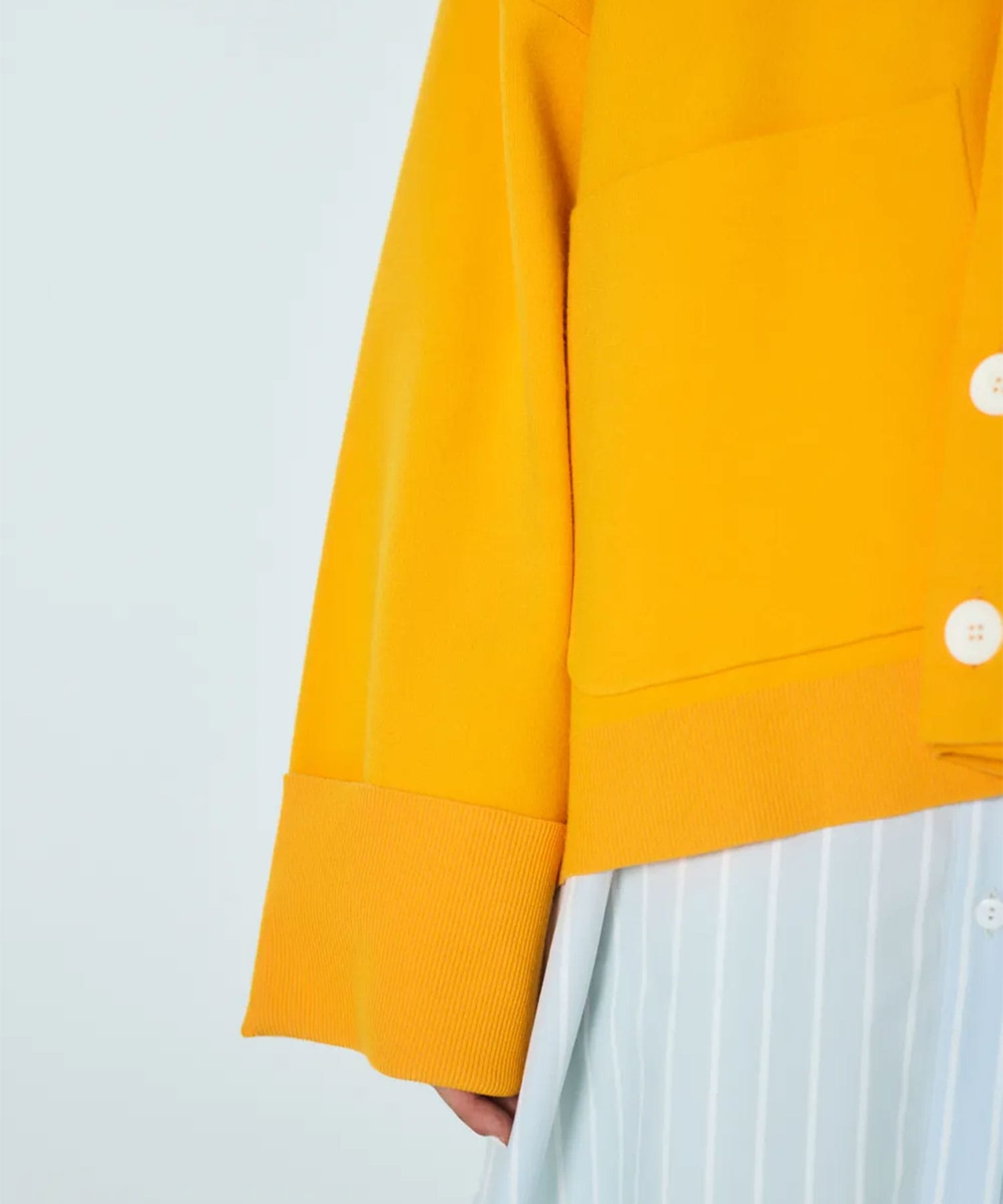 BOX WIDE-CARDIGAN ENFOLD